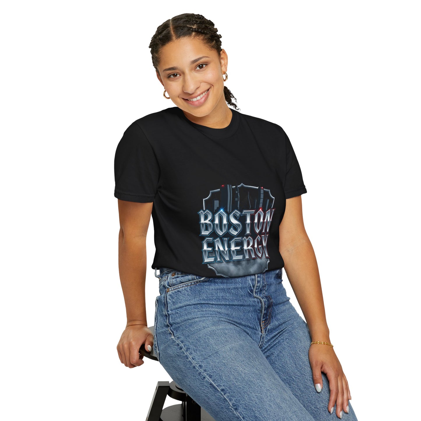 Boston Energy T-Shirt — City Skyline Graphic Tee