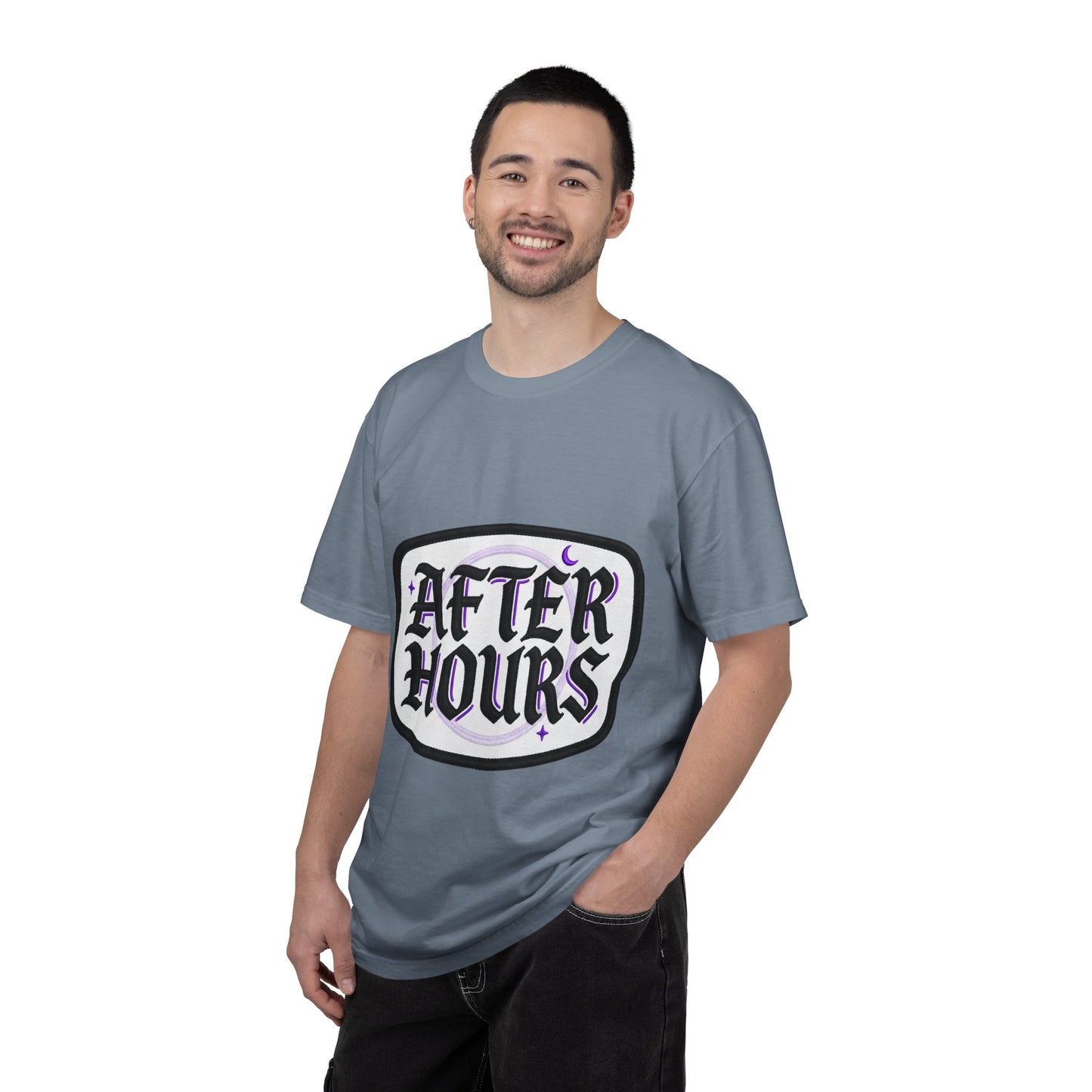 After Hours Graphic T-Shirt — Gothic Moon Lounge Tee