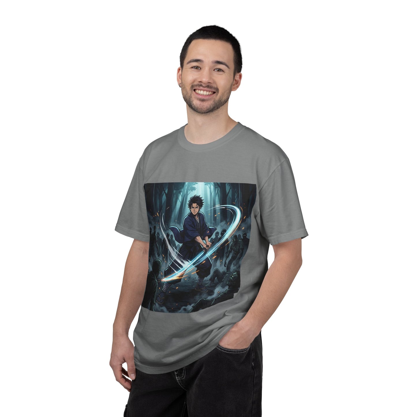 Mage Battlemage T‑Shirt — Fantasy Wizard Magic Sword Illustration Tee