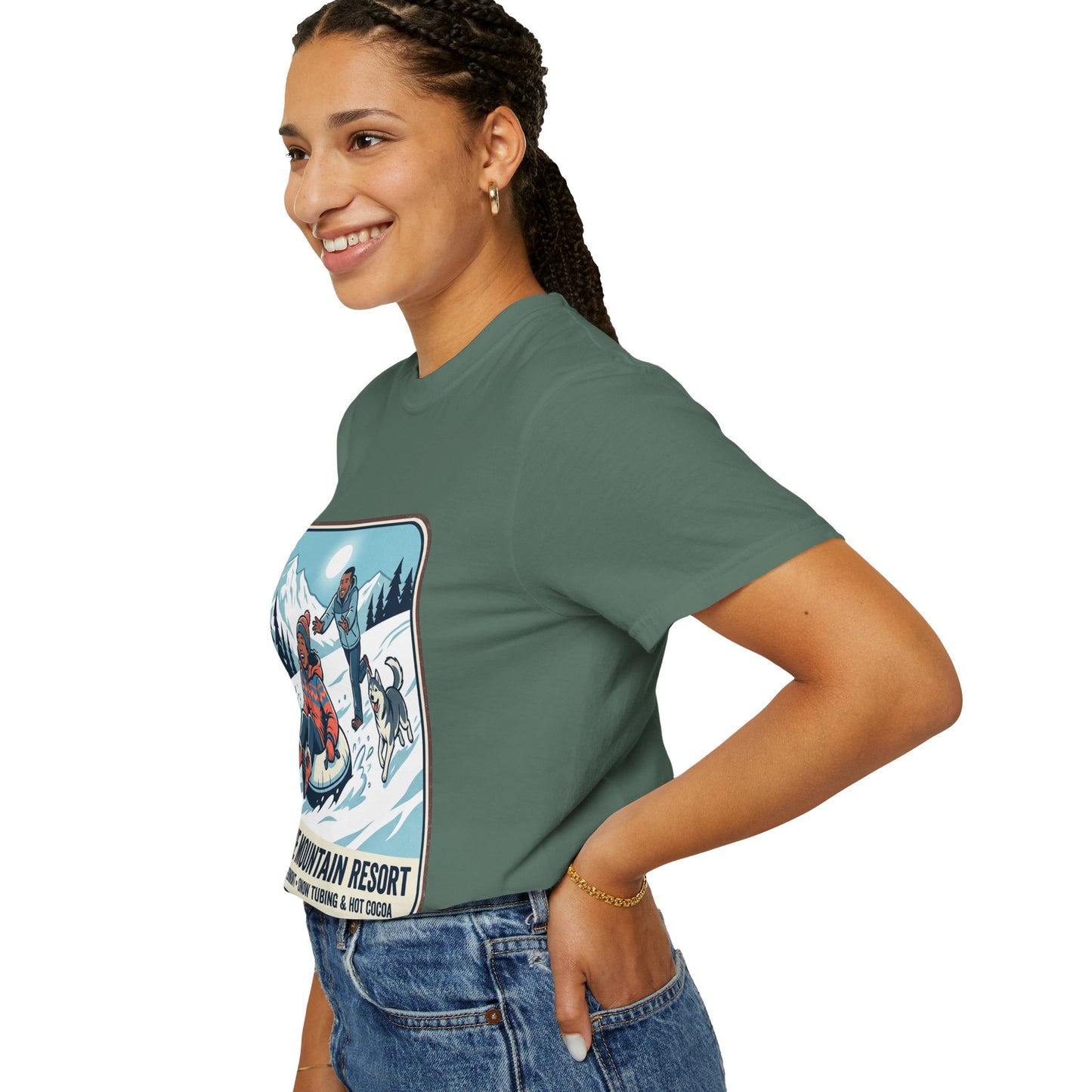 Stowe Mountain Resort Snow Tubing T-Shirt