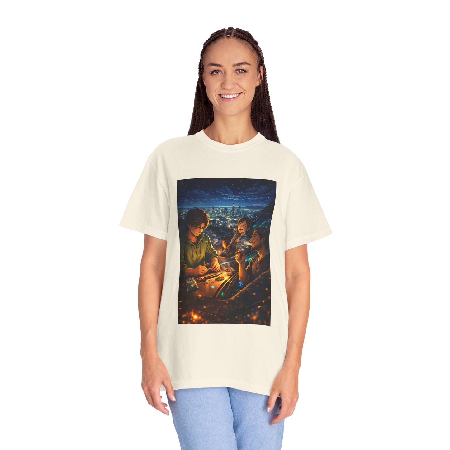ROAD TRIP SMOKE SESSION-Unisex Garment-Dyed T-shirt