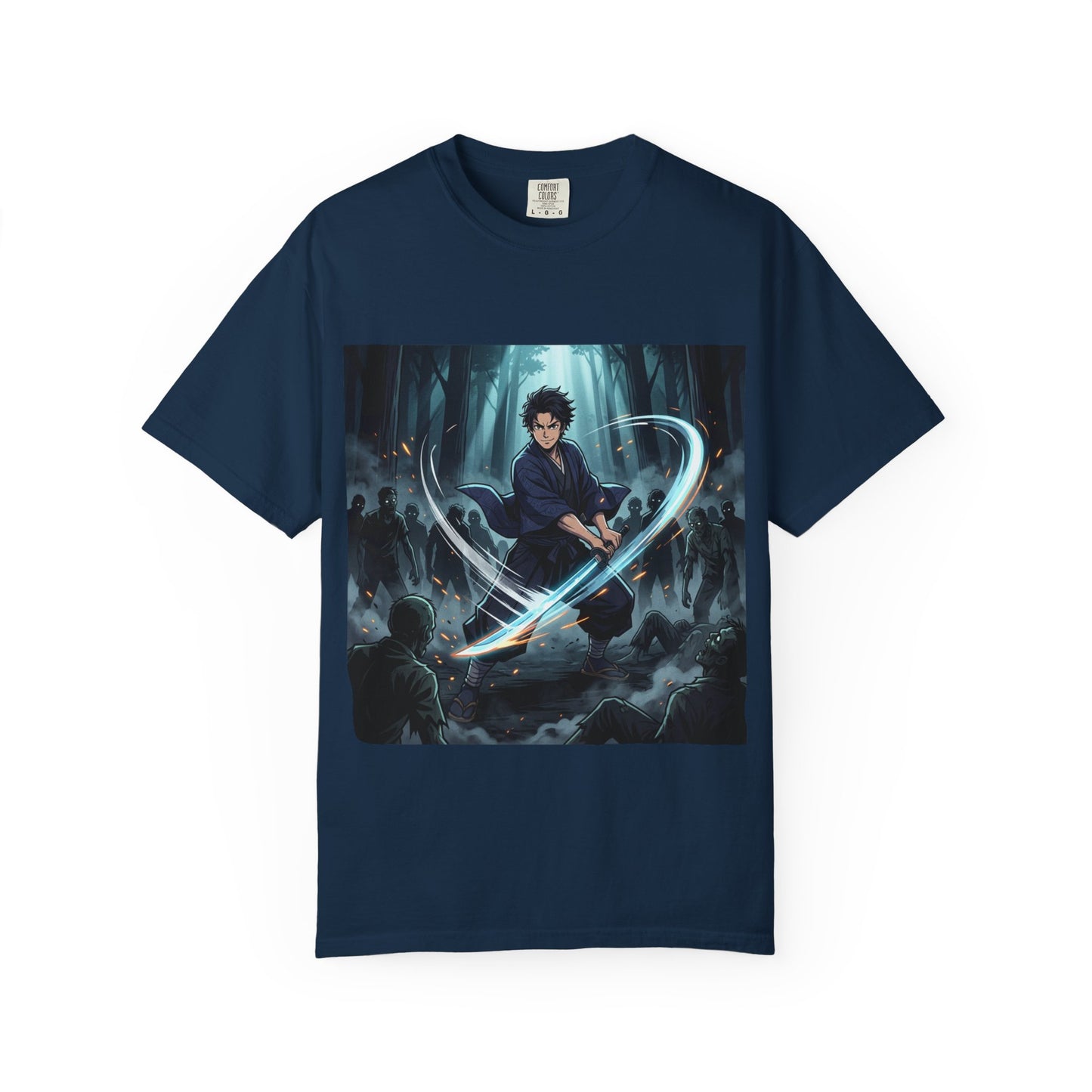 Mage Battlemage T‑Shirt — Fantasy Wizard Magic Sword Illustration Tee