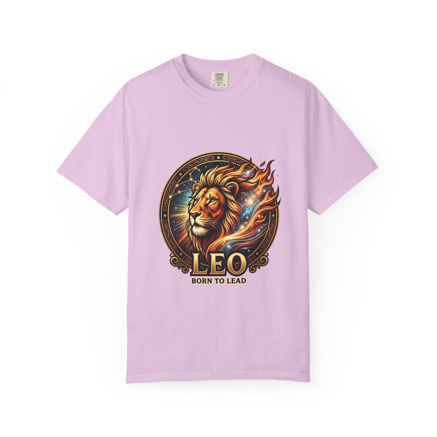 Leo 'Born to Lead' T-Shirt — Bold Zodiac Lion Graphic Tee