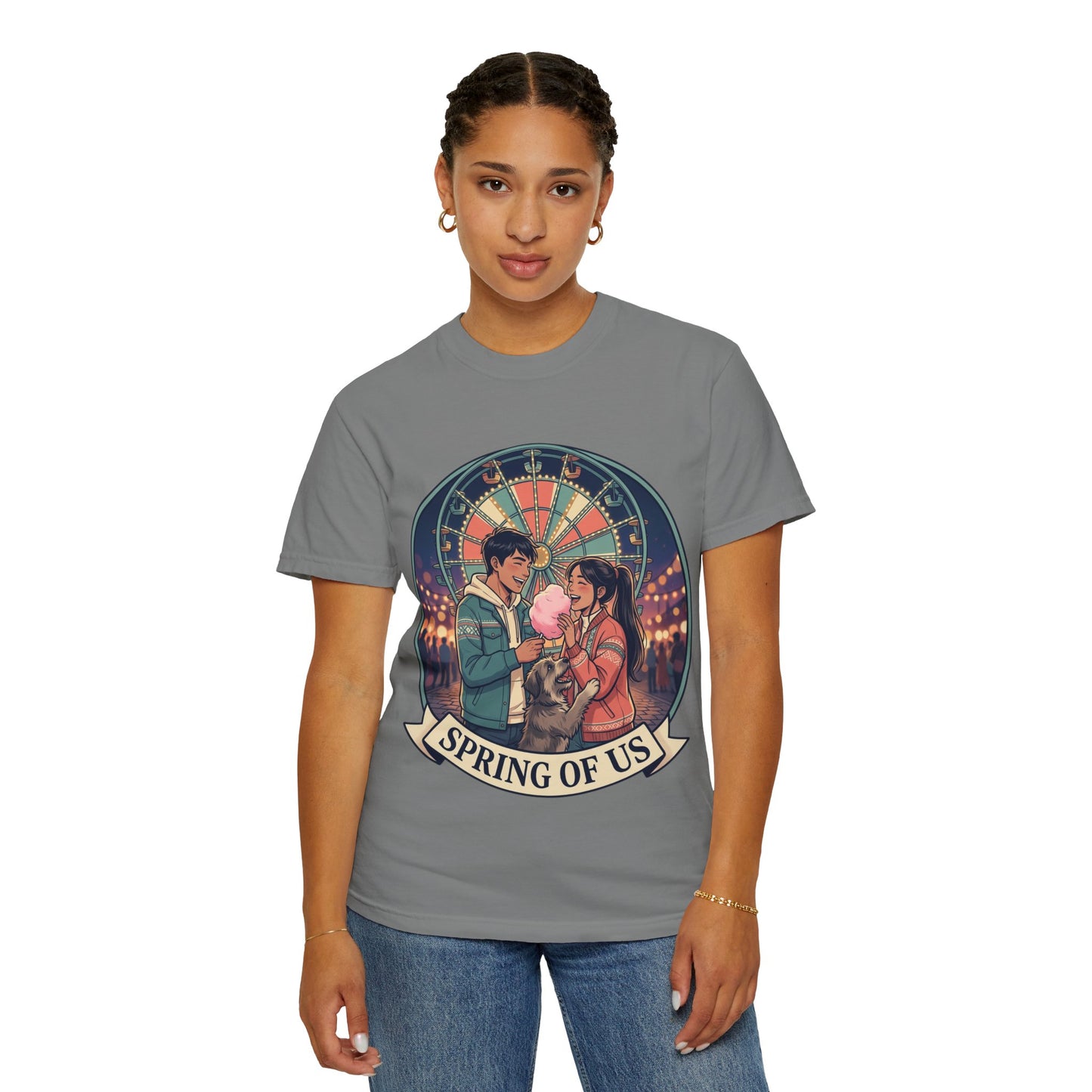 Spring of Us T-Shirt — Romantic Carnival Graphic Tee