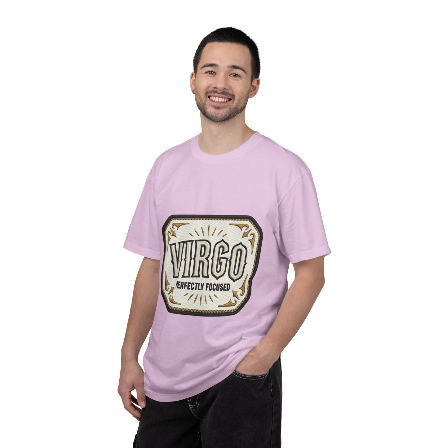 Virgo "Perfectly Focused" Zodiac T-Shirt — Vintage Astrology Tee
