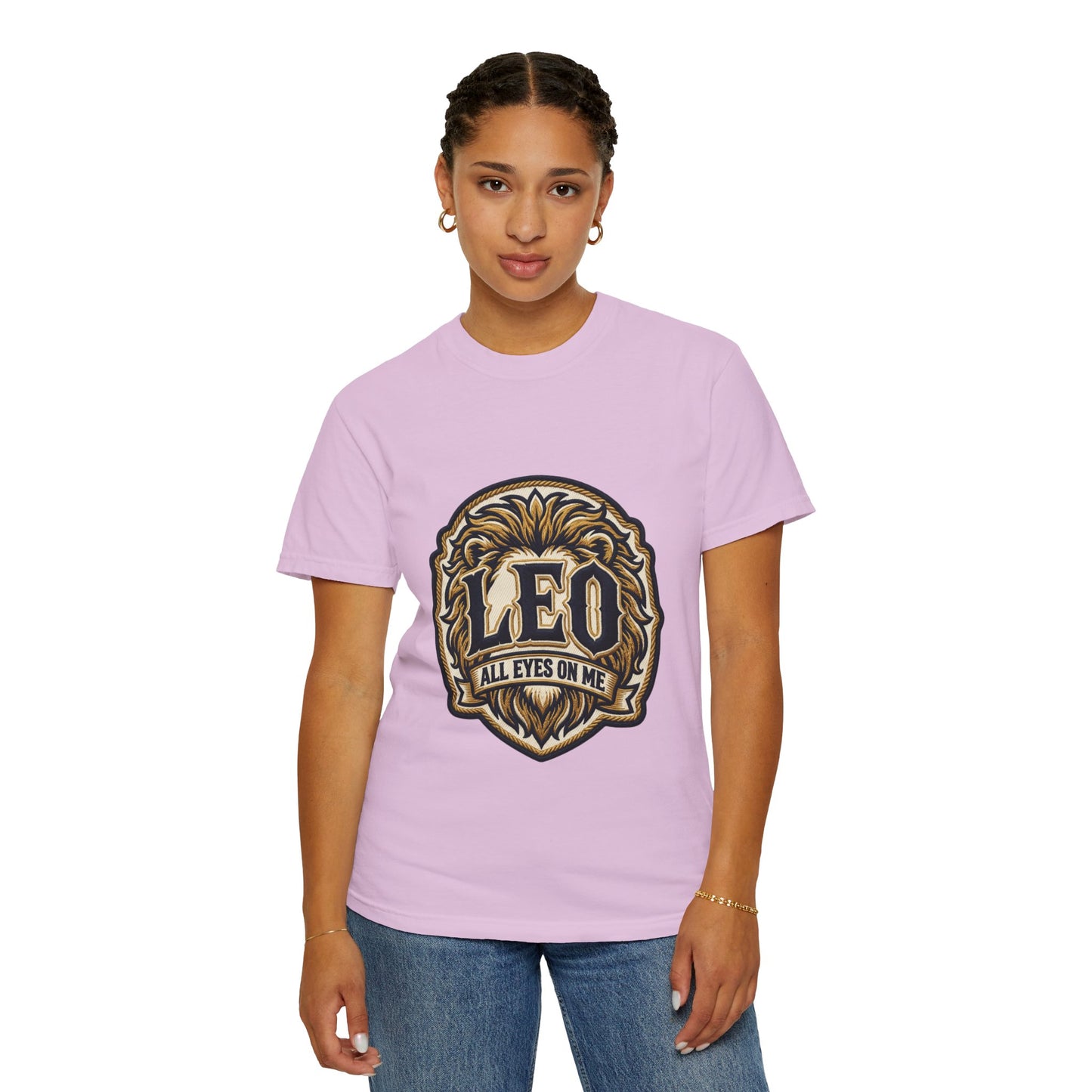 Leo 'All Eyes On Me' Zodiac T-Shirt — Bold Lion Astrology Tee