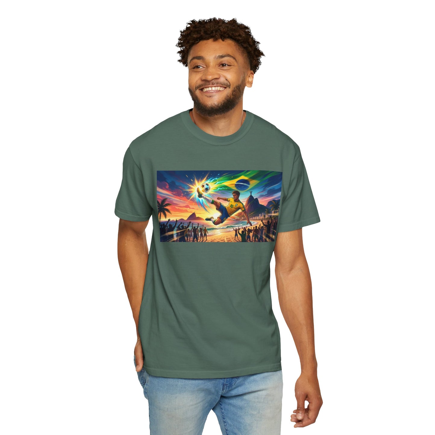 Brazil — Energy + Football Graphic T-Shirt