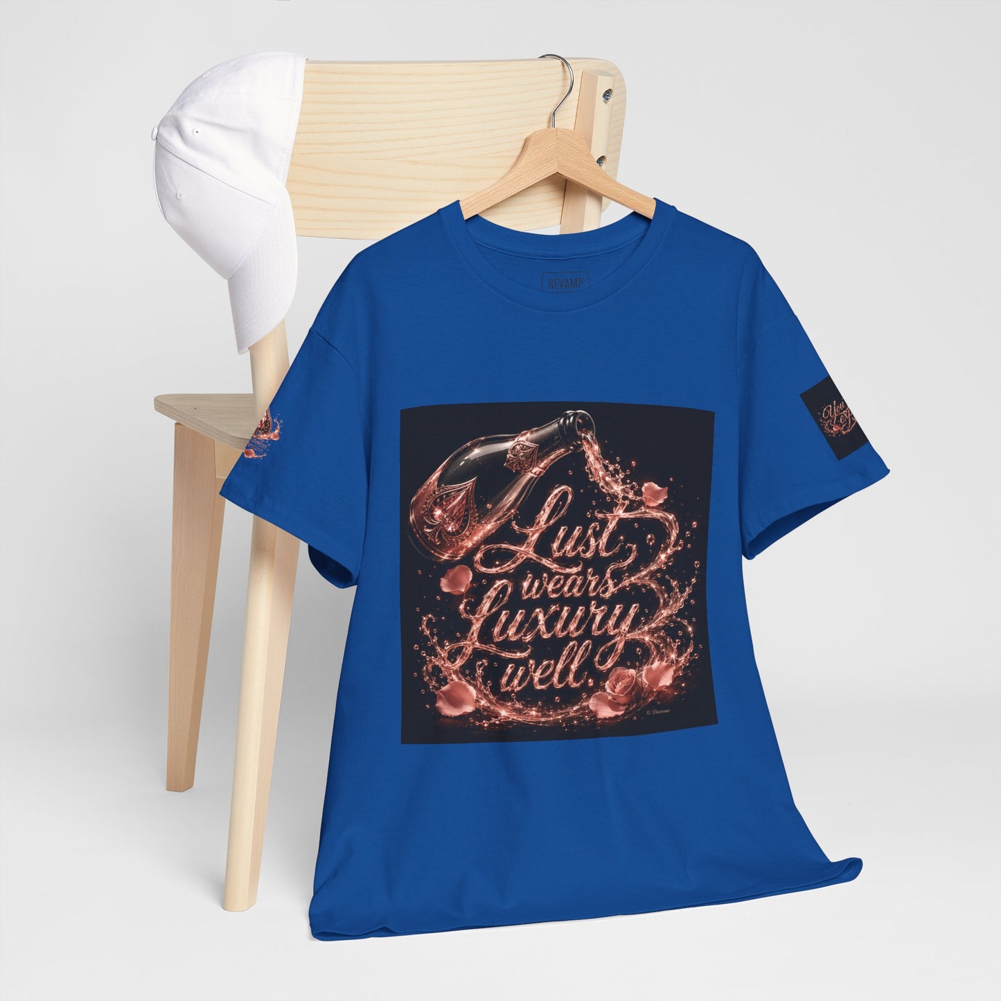 Lust Treats Luxury Well T-Shirt – Vintage Script Graphic Tee