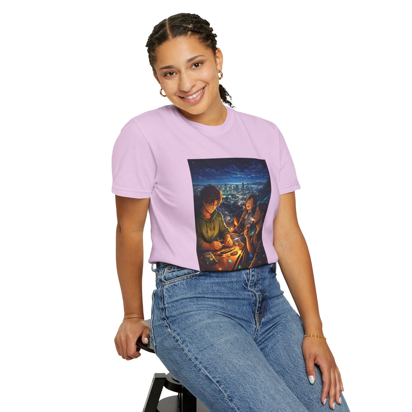 ROAD TRIP SMOKE SESSION-Unisex Garment-Dyed T-shirt