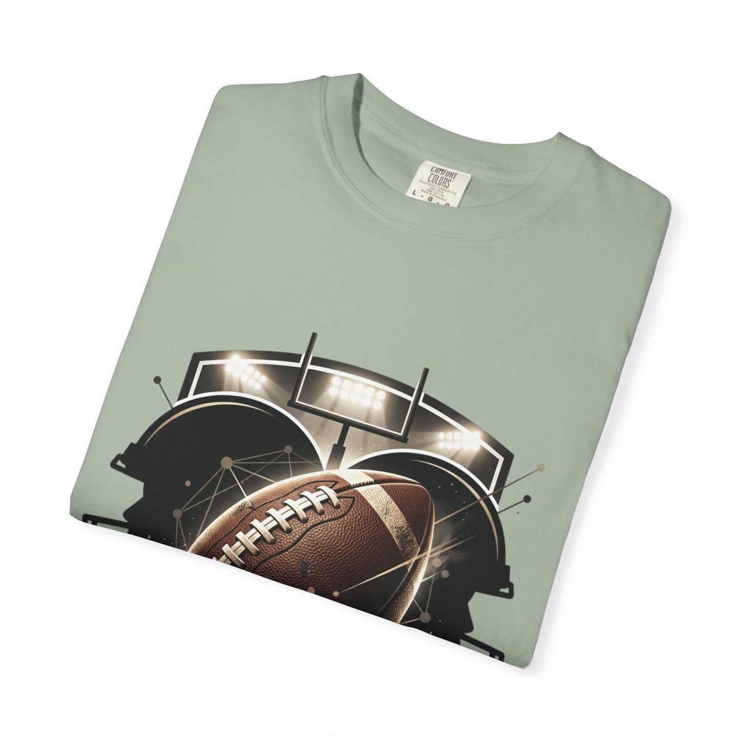 Football T-Shirt — "United Through the Game" Team Spirit Tee