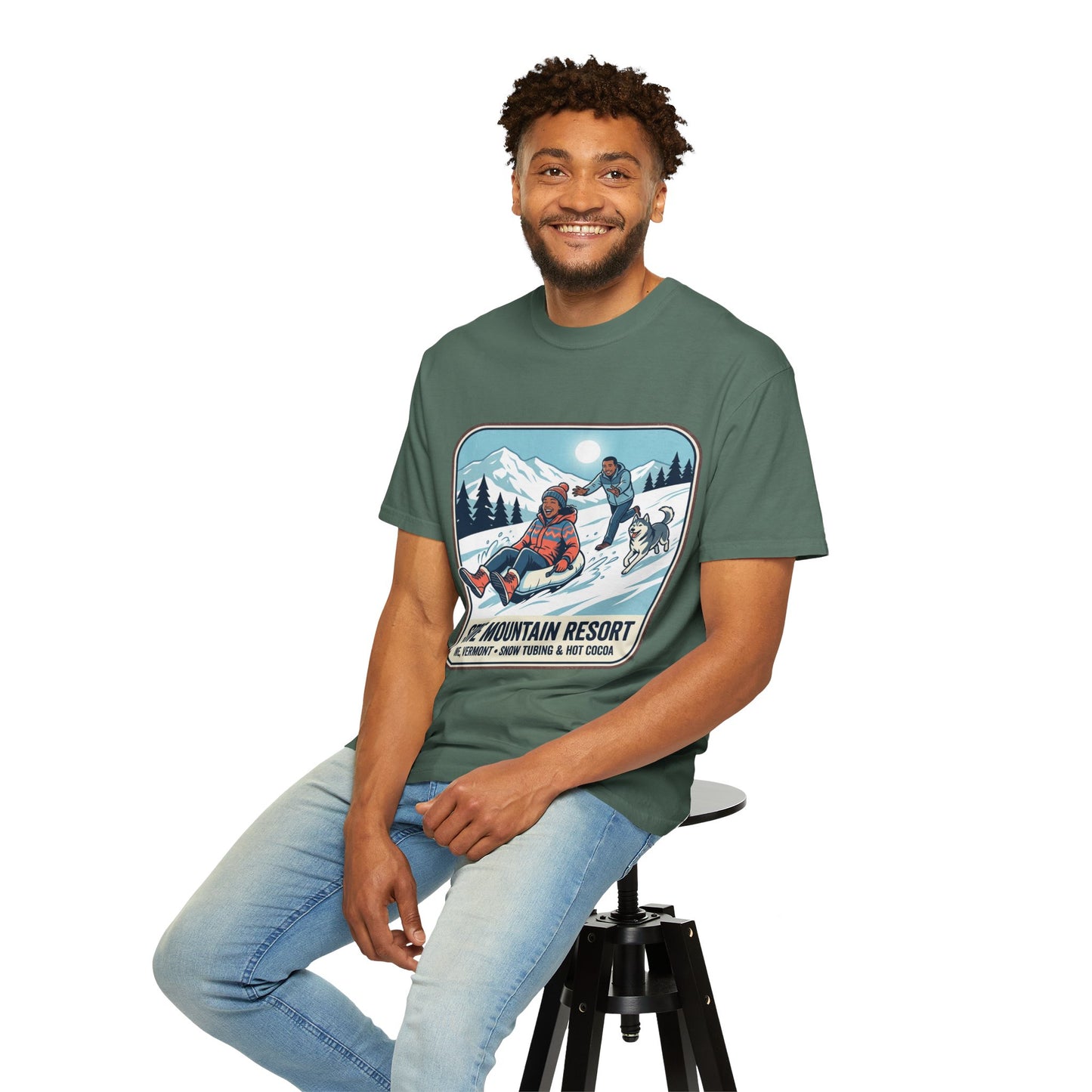 Stowe Mountain Resort Snow Tubing T-Shirt