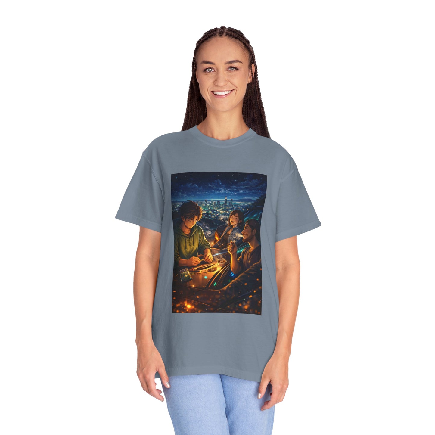 ROAD TRIP SMOKE SESSION-Unisex Garment-Dyed T-shirt