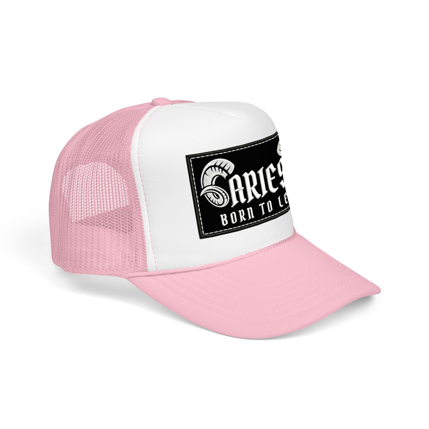 Trucker Hat - Aries 'Born to Lead' Zodiac Cap