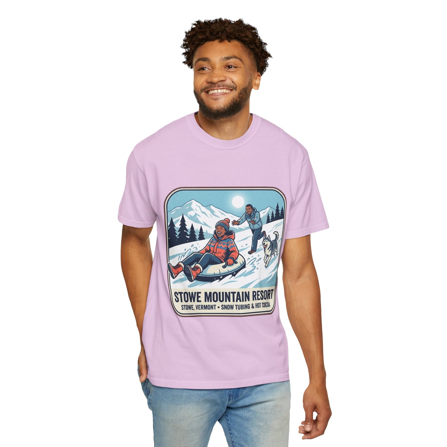 Stowe Mountain Resort Snow Tubing T-Shirt