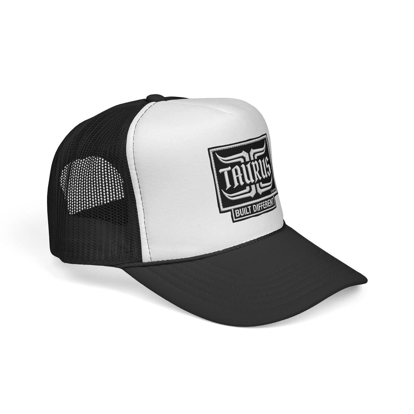 Taurus 'Built Different' Trucker Hat — Zodiac Snapback Cap