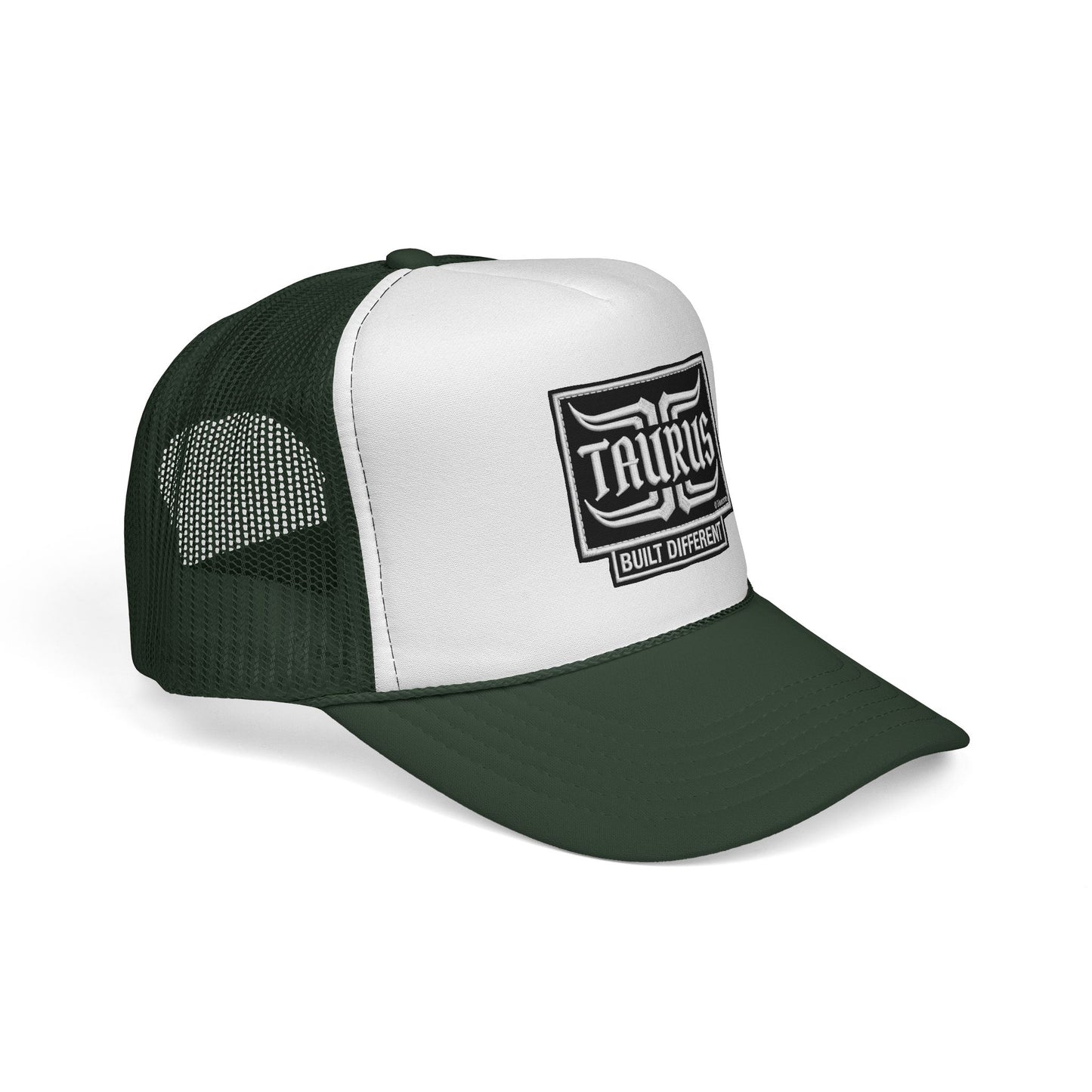 Taurus 'Built Different' Trucker Hat — Zodiac Snapback Cap