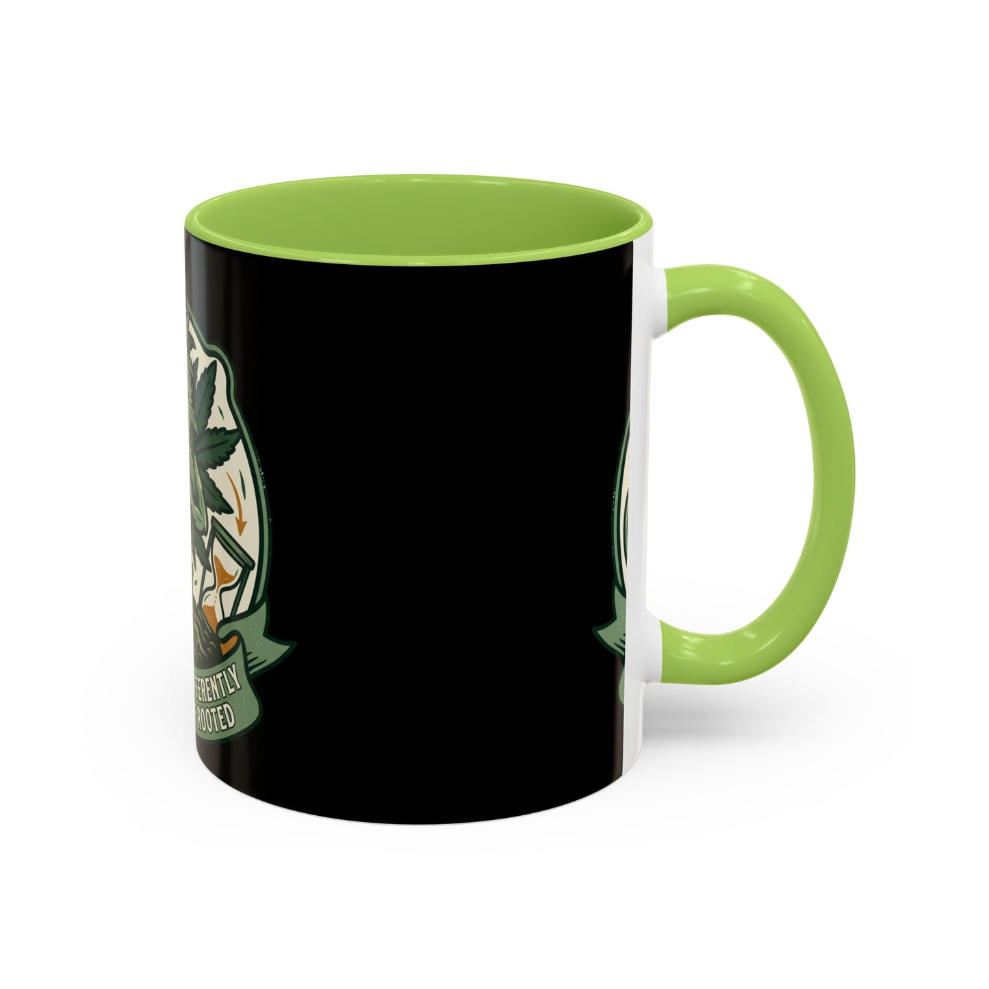 Rooted Wisdom Coffee Mug — "Time Grows Differently When You Are Rooted"