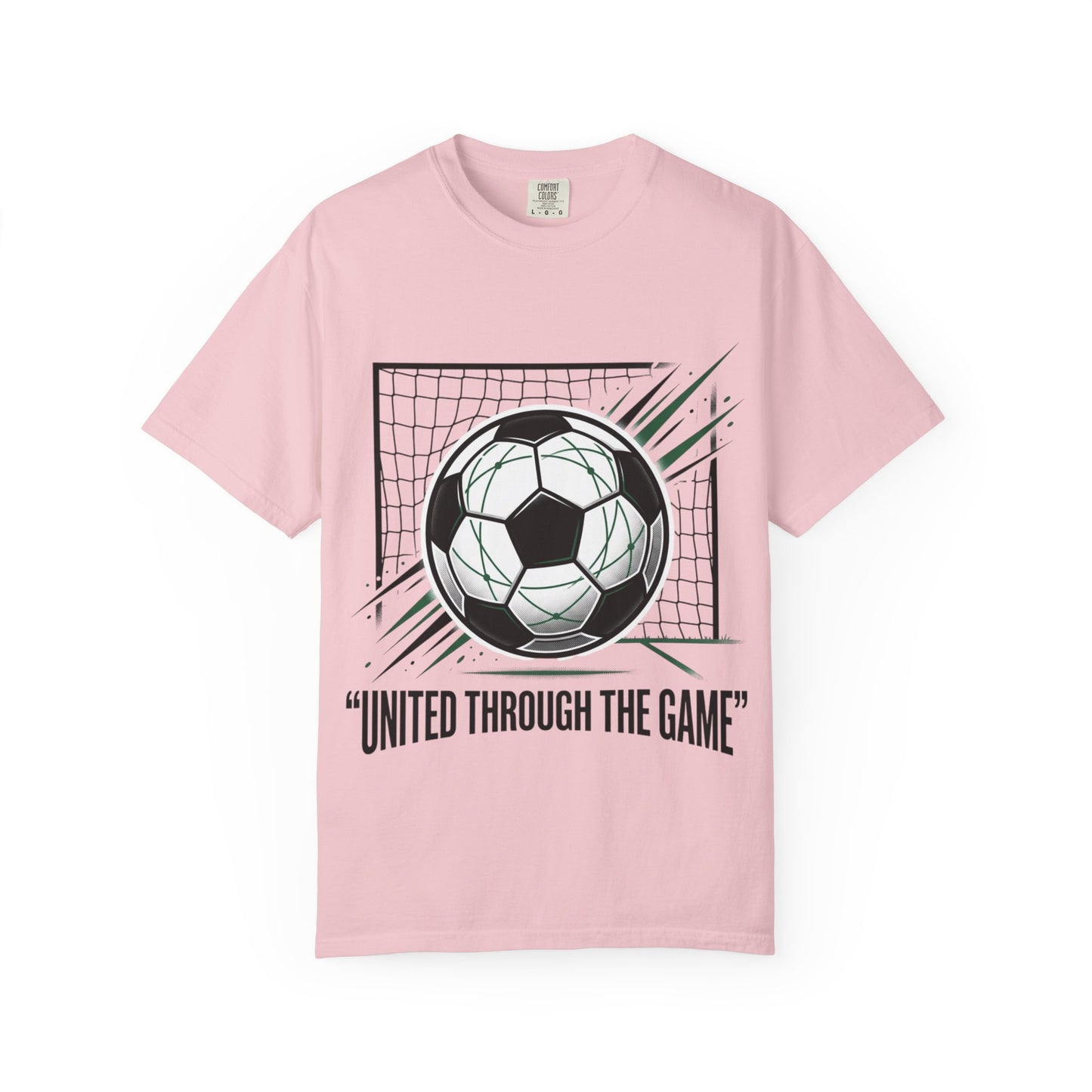 Soccer Graphic T-Shirt — "United Through The Game"