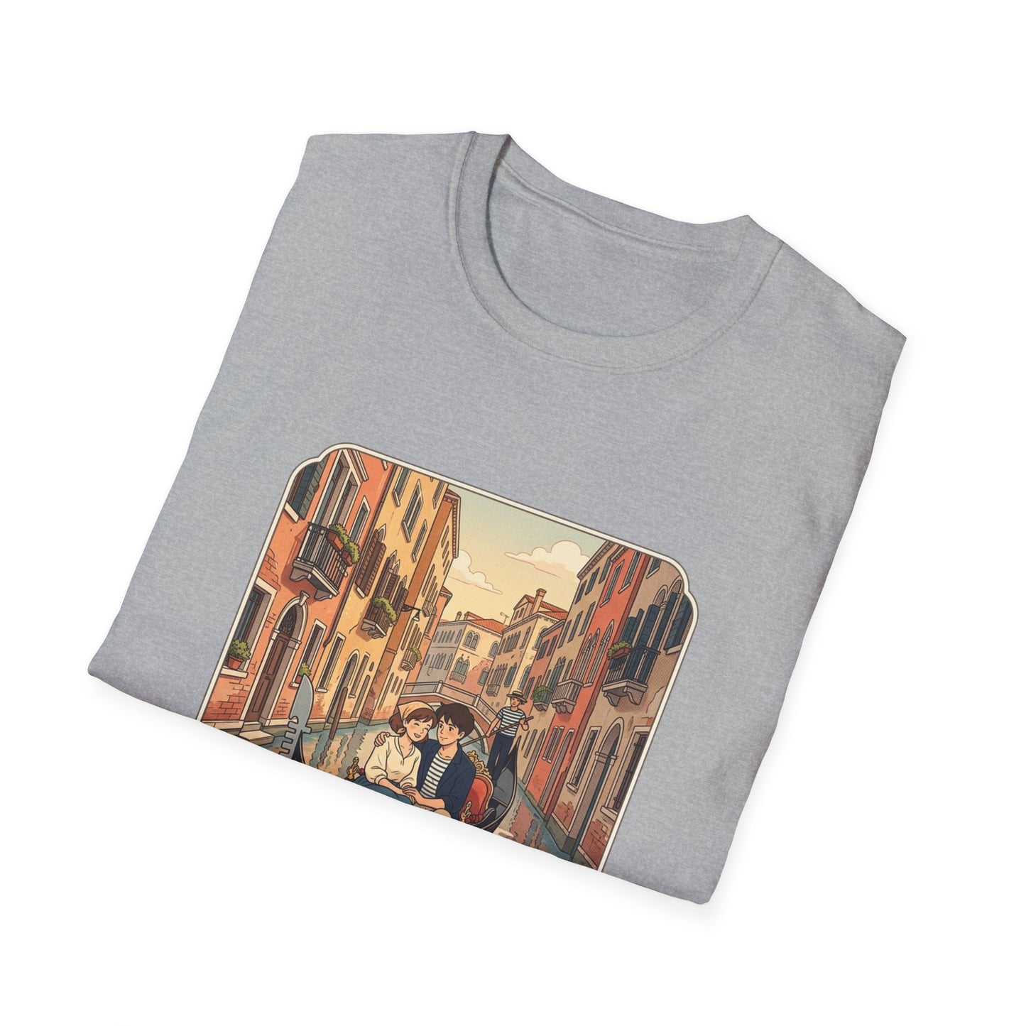 T-Shirt — Love in Venice Gondola Romantic Travel Tee