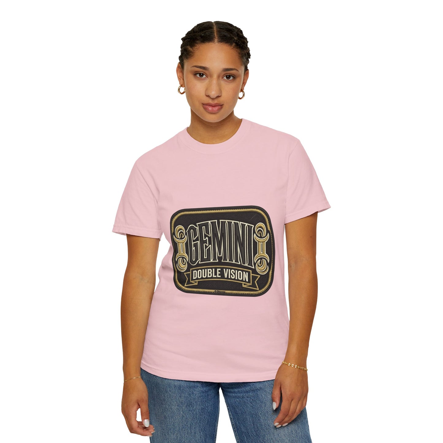 Gemini Double Vision T-Shirt — Zodiac Twin Graphic Tee