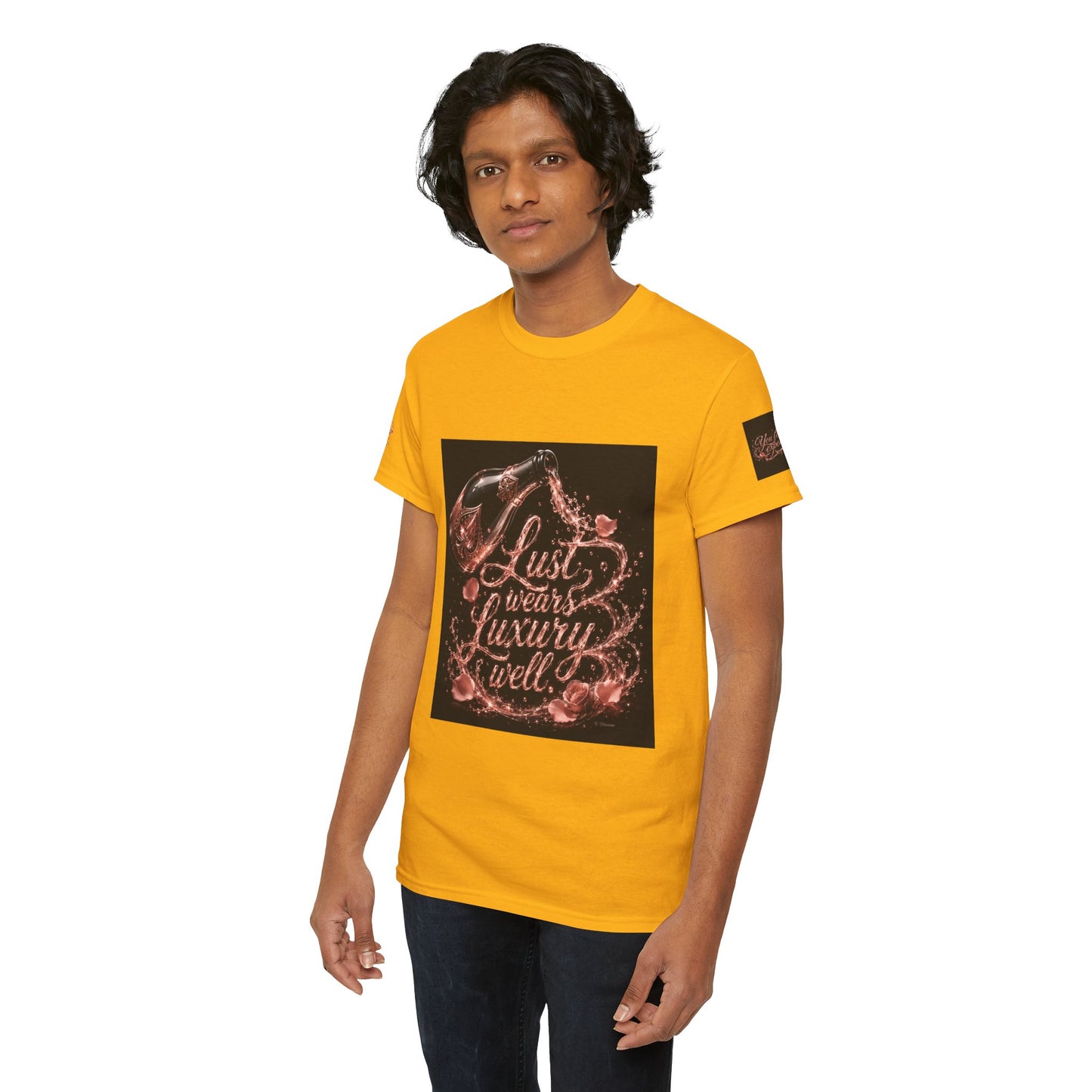 Lust Treats Luxury Well T-Shirt – Vintage Script Graphic Tee