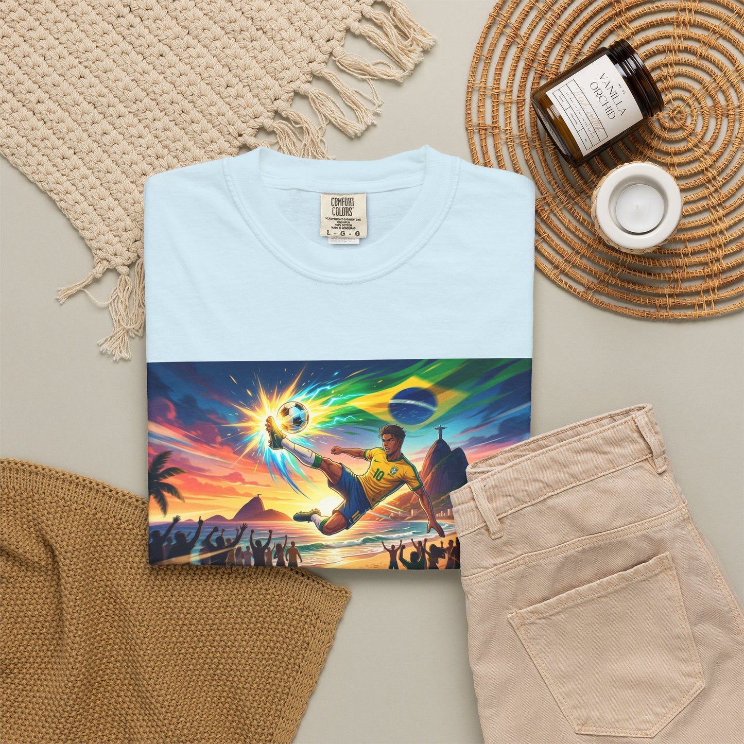 Brazil — Energy + Football Graphic T-Shirt