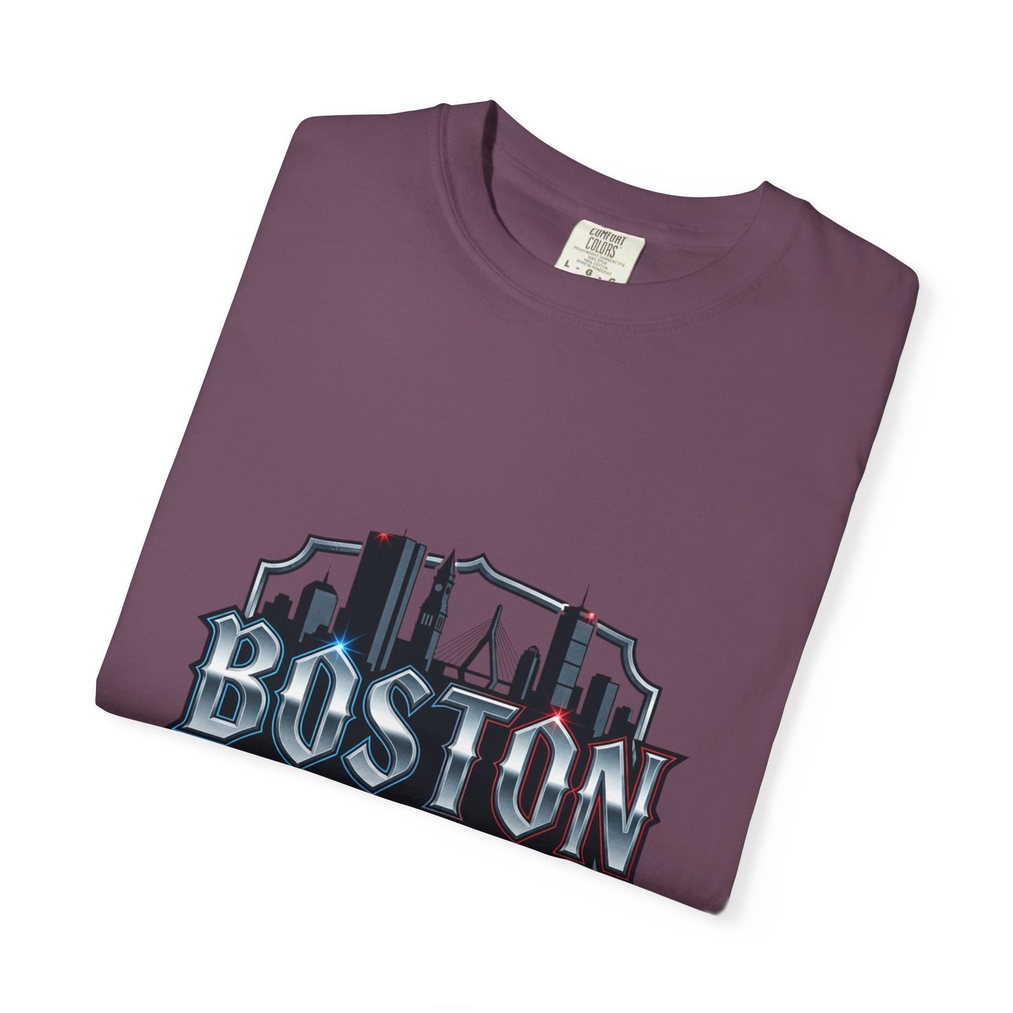 Boston Energy T-Shirt — City Skyline Graphic Tee
