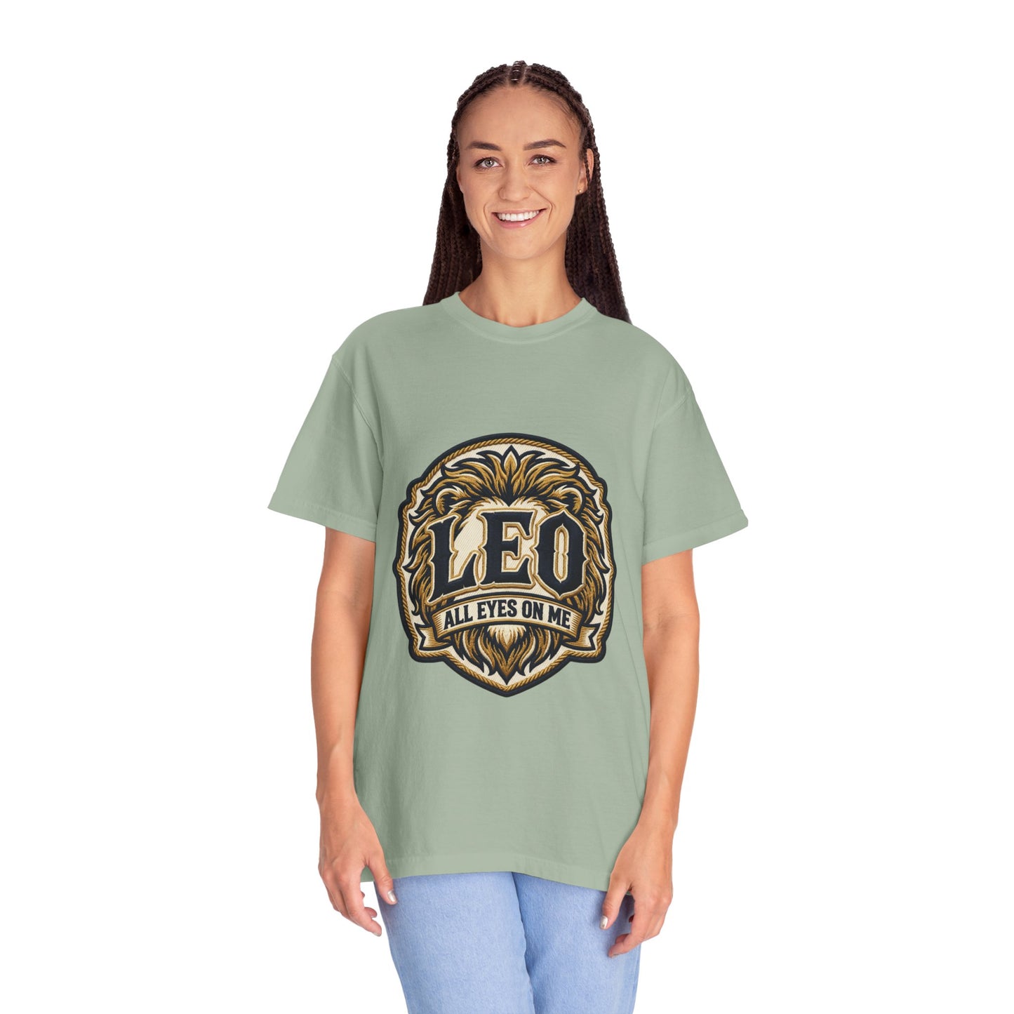 Leo 'All Eyes On Me' Zodiac T-Shirt — Bold Lion Astrology Tee