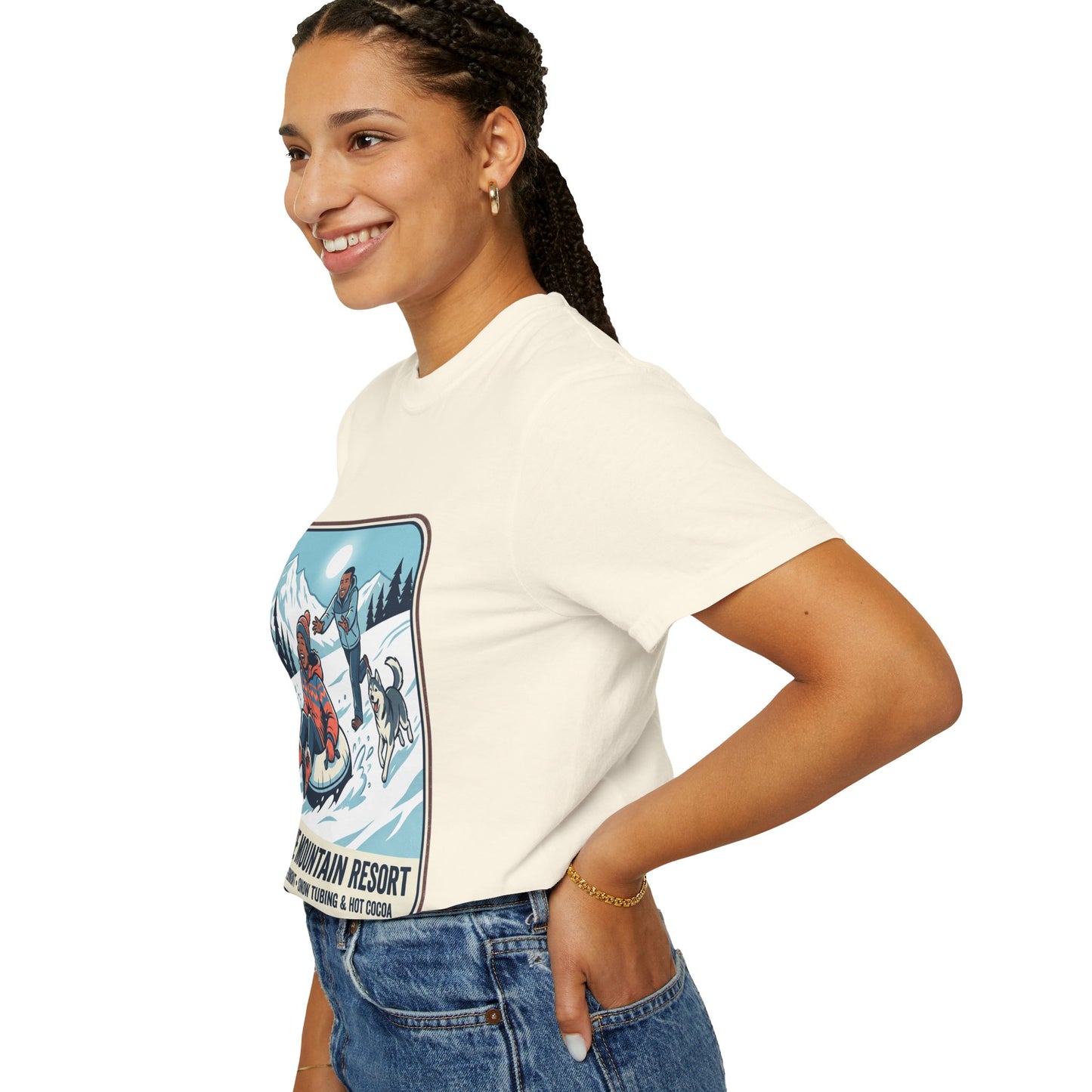 Stowe Mountain Resort Snow Tubing T-Shirt