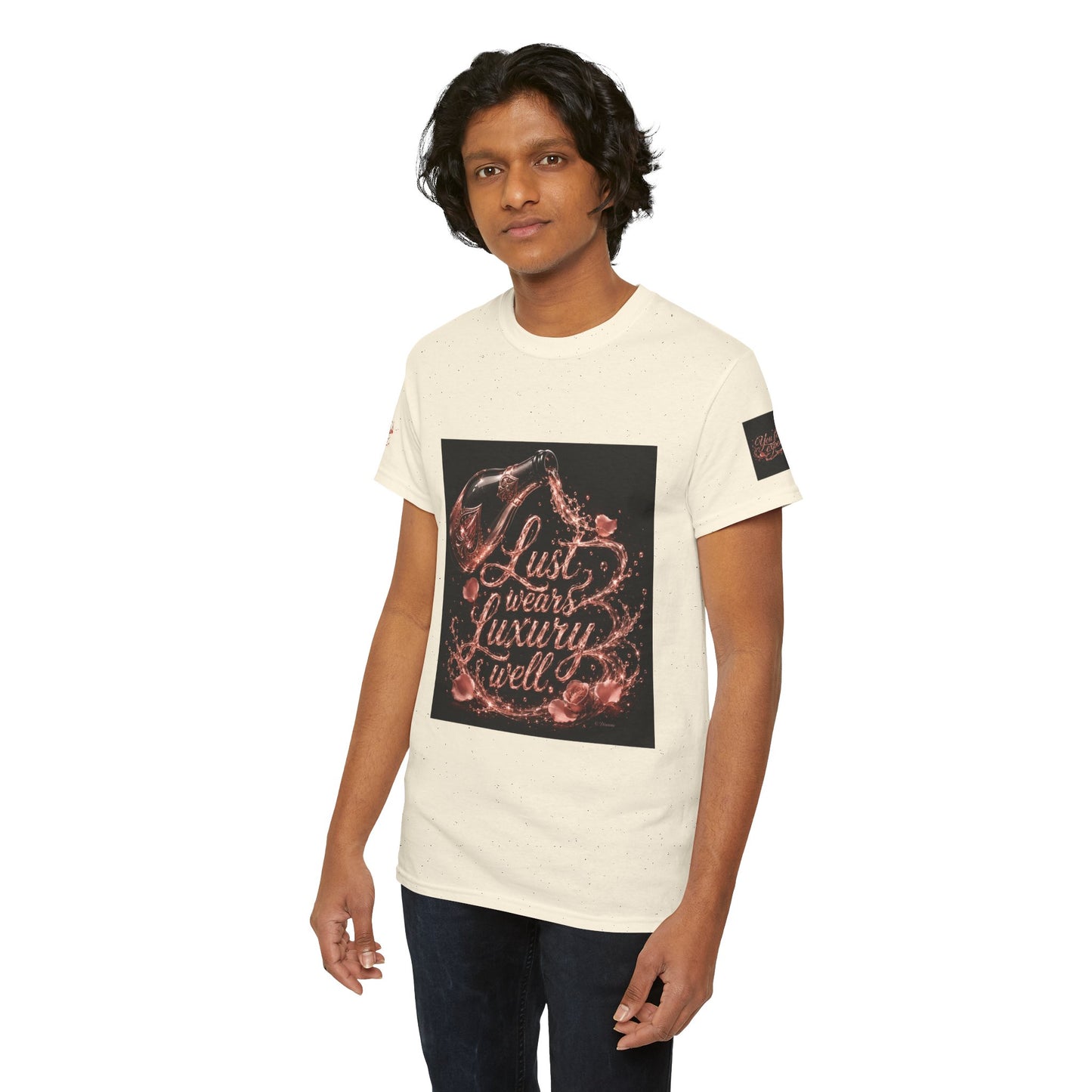 Lust Treats Luxury Well T-Shirt – Vintage Script Graphic Tee