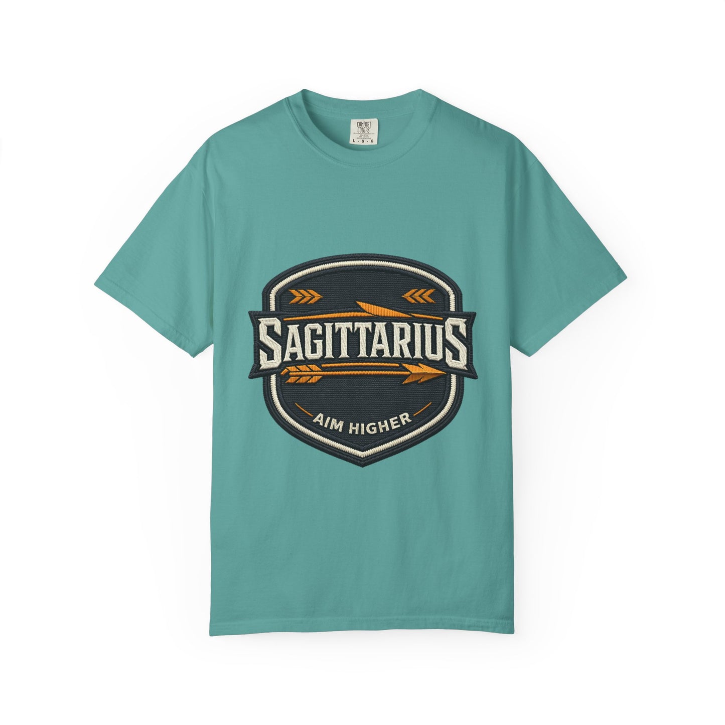 Sagittarius 'Aim Higher' T‑Shirt — Zodiac Archer Graphic Tee