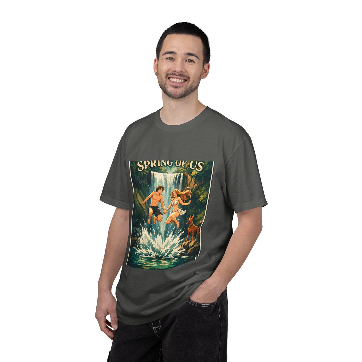 Vintage 'Spring of Us' Waterfall Graphic T-Shirt