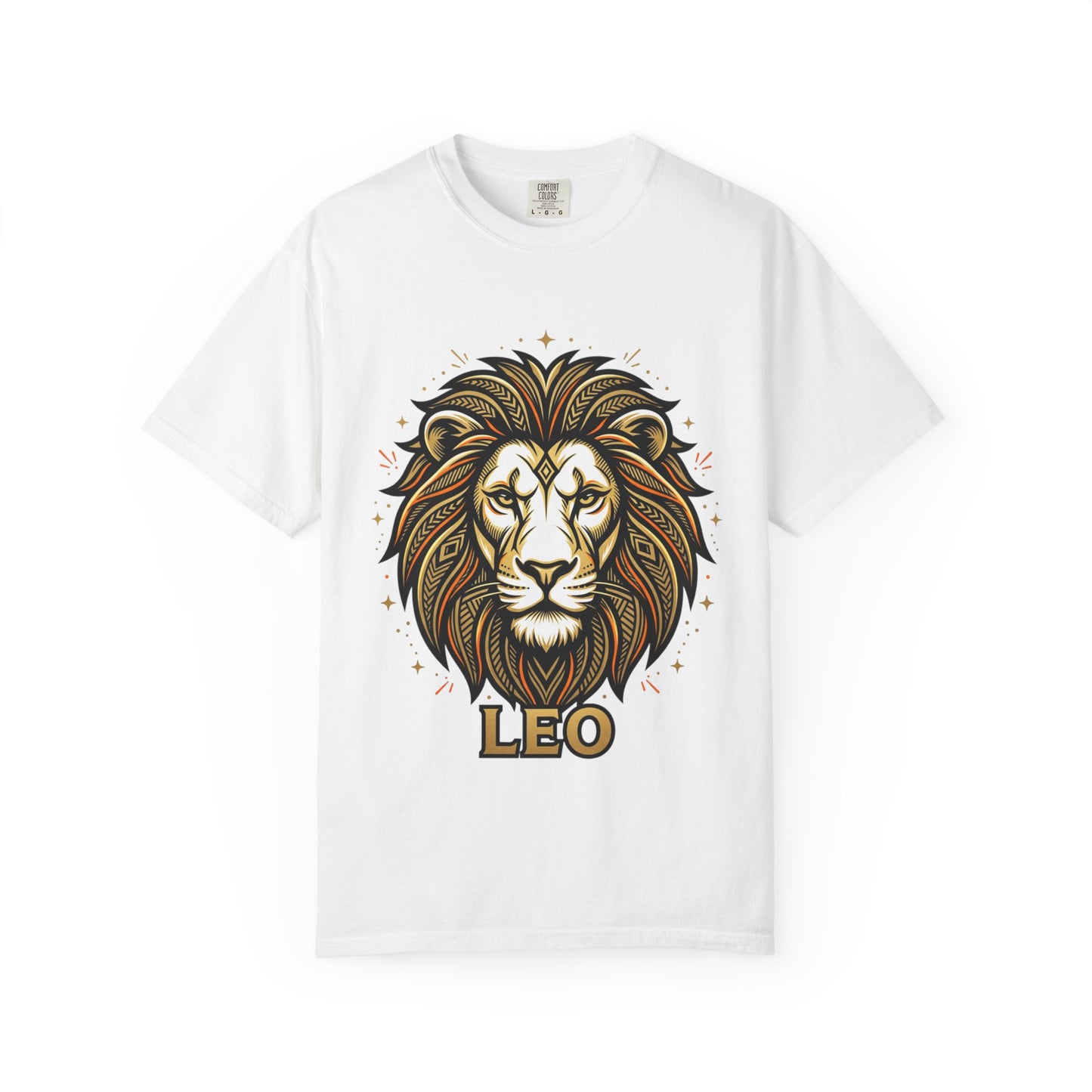 Leo Zodiac Lion T-Shirt — Bold Astrology Graphic Tee