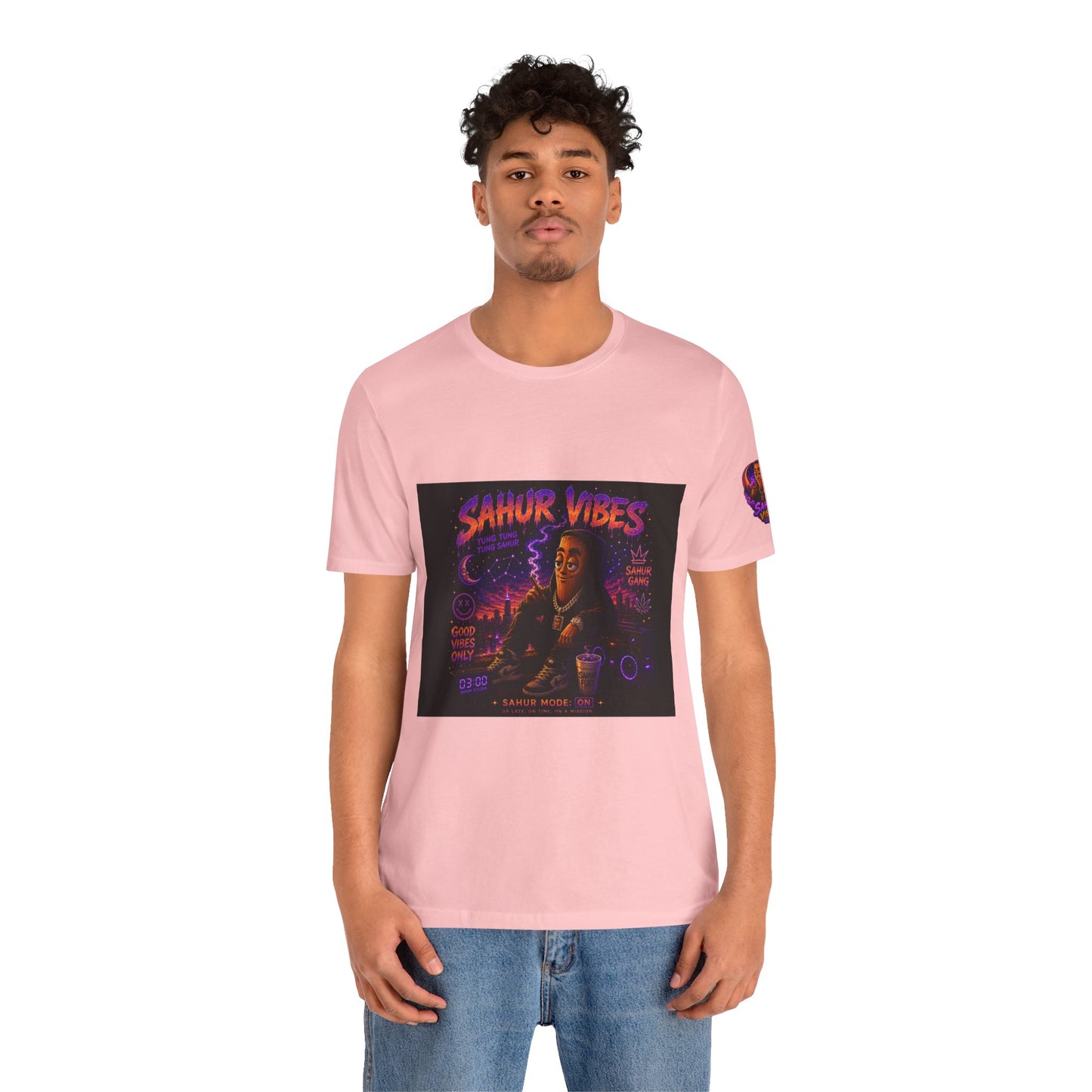 Tung Tung Tung Sahur SOLO Night Smoke DOLO Tee — Urban Chill Cartoon Design