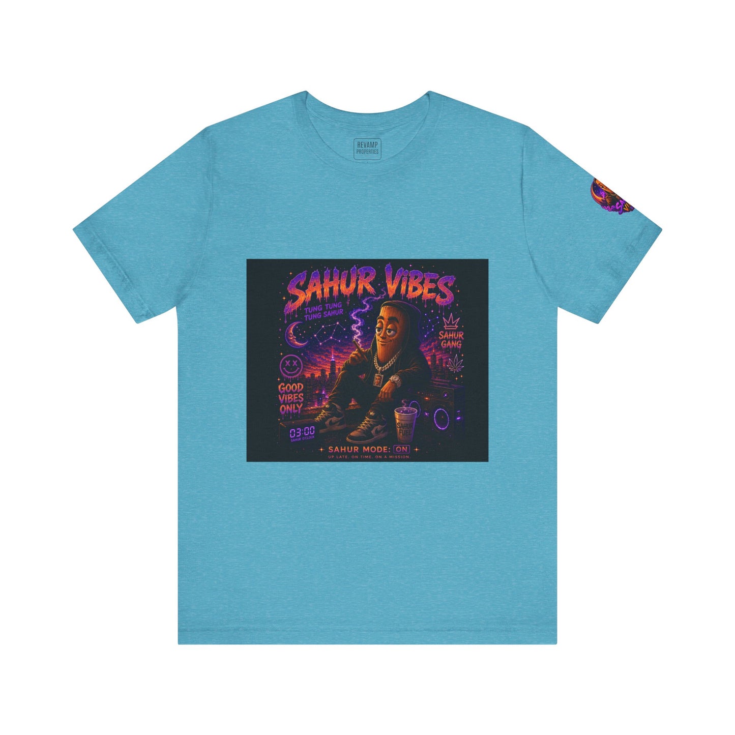 Tung Tung Tung Sahur SOLO Night Smoke DOLO Tee — Urban Chill Cartoon Design