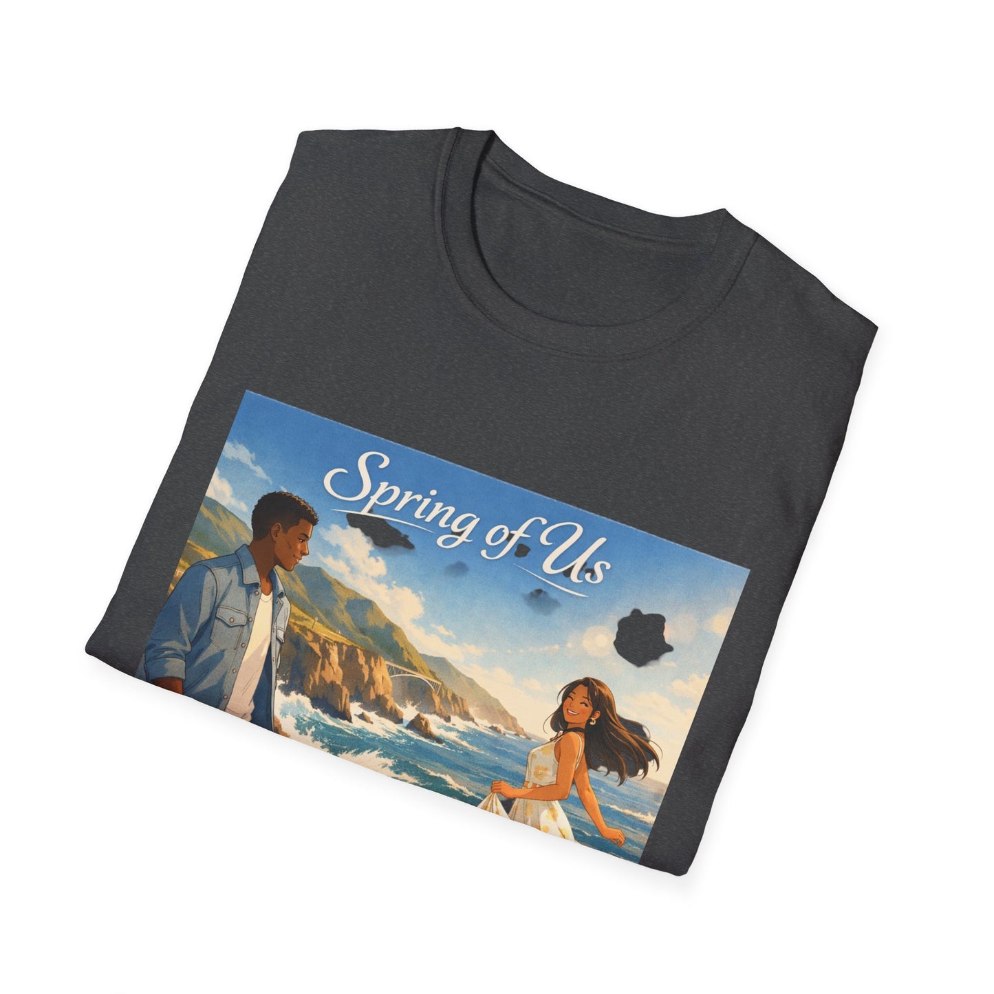Spring of Us T-Shirt — Romantic Coastal Illustration Tee