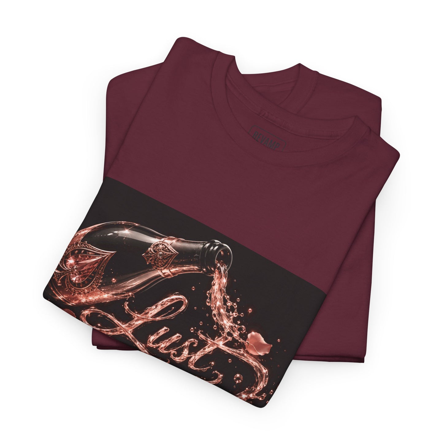Lust Treats Luxury Well T-Shirt – Vintage Script Graphic Tee