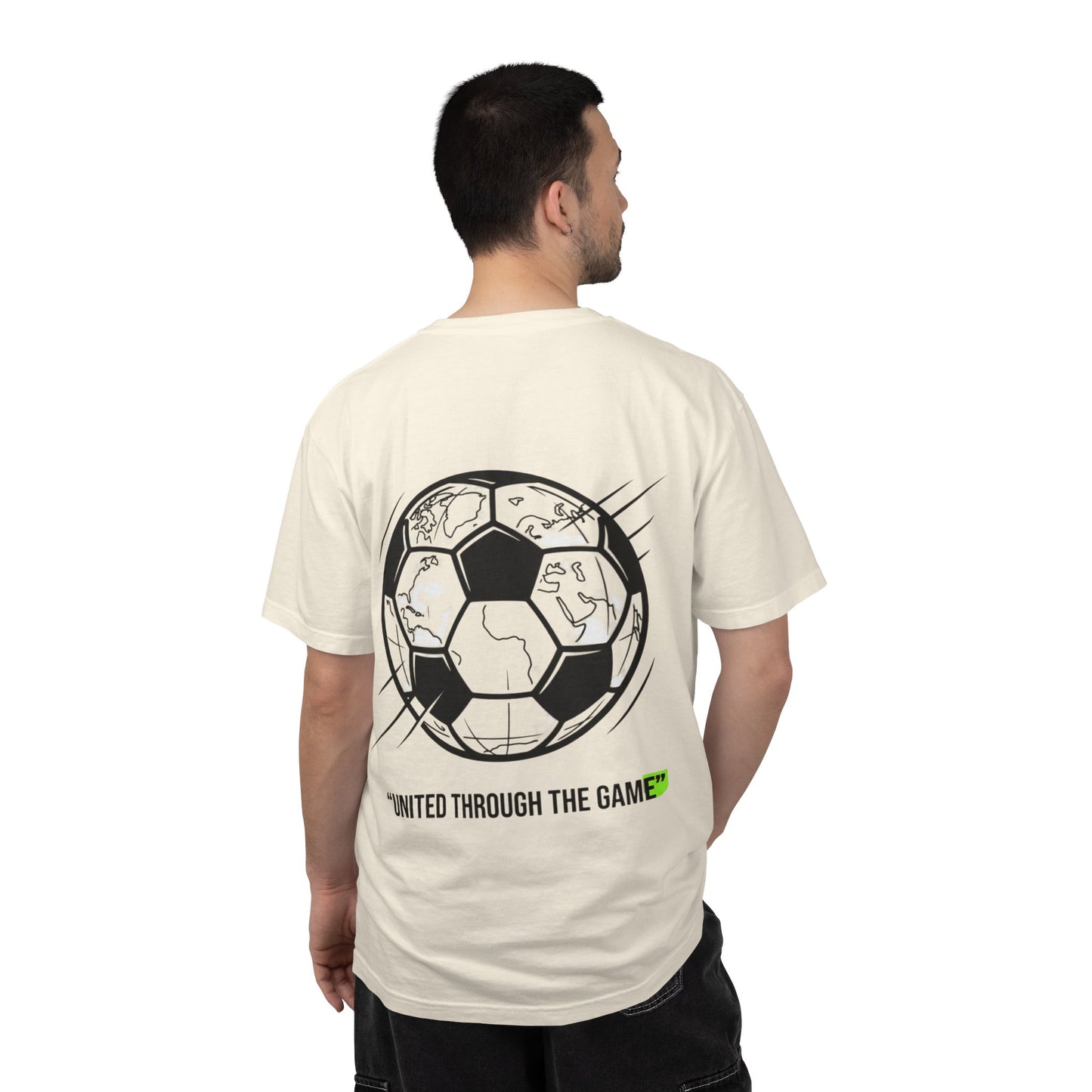 Soccer Unity T-Shirt — "United Through the Game" Graphic Tee