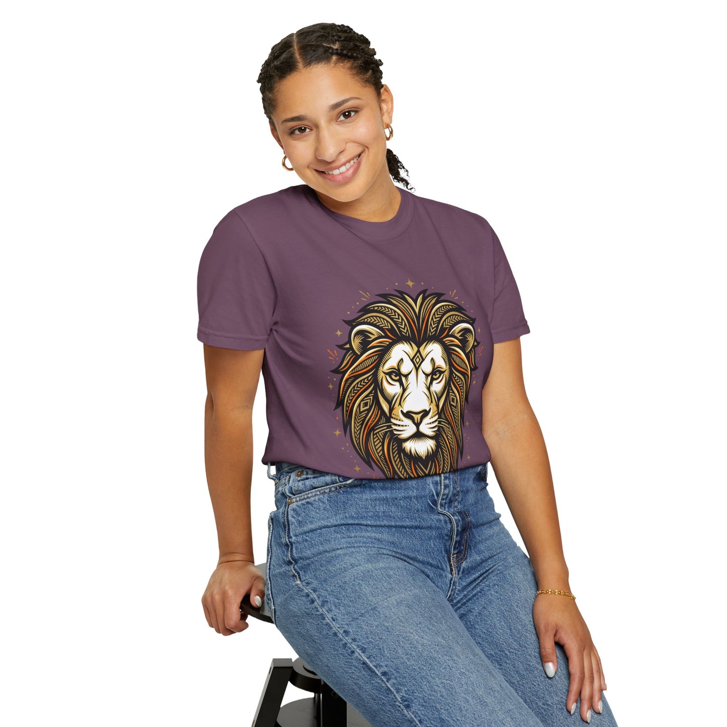Leo Zodiac Lion T-Shirt — Bold Astrology Graphic Tee