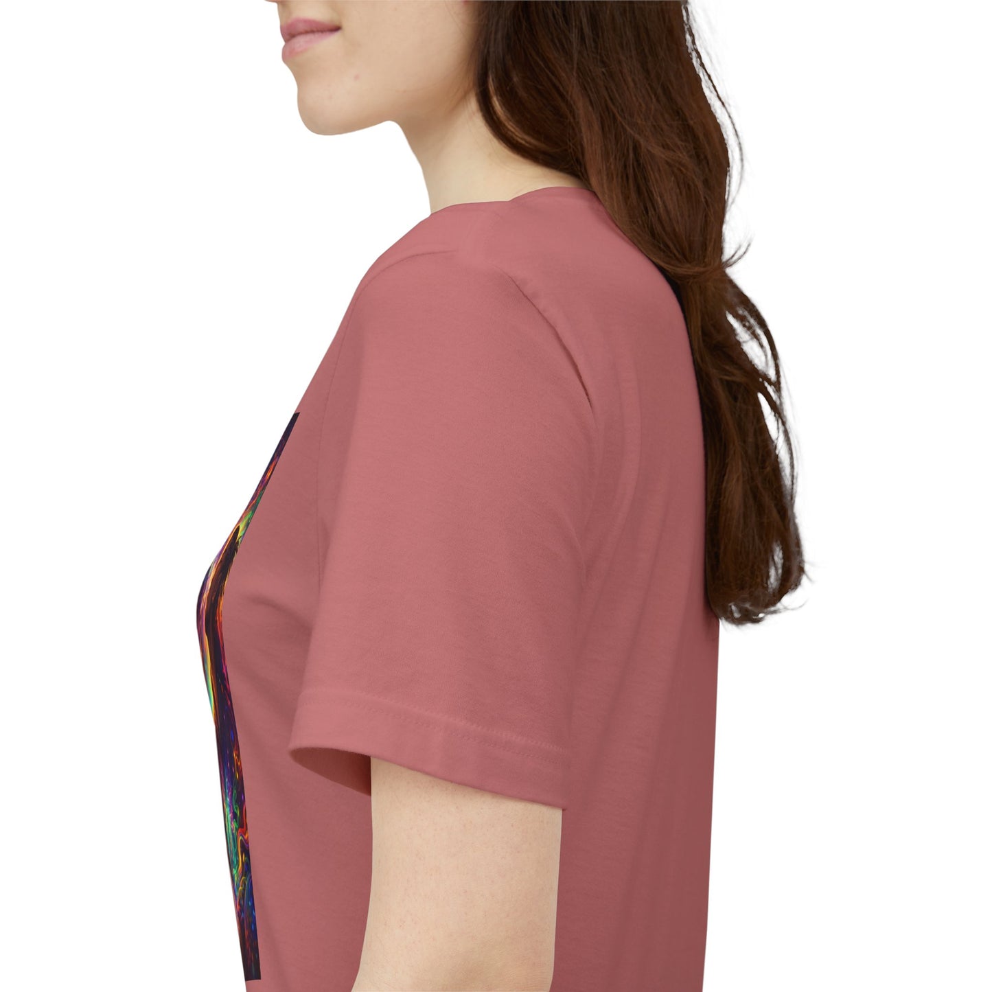 Psychedelic Session T-Shirt — Cosmic Portrait Graphic Tee