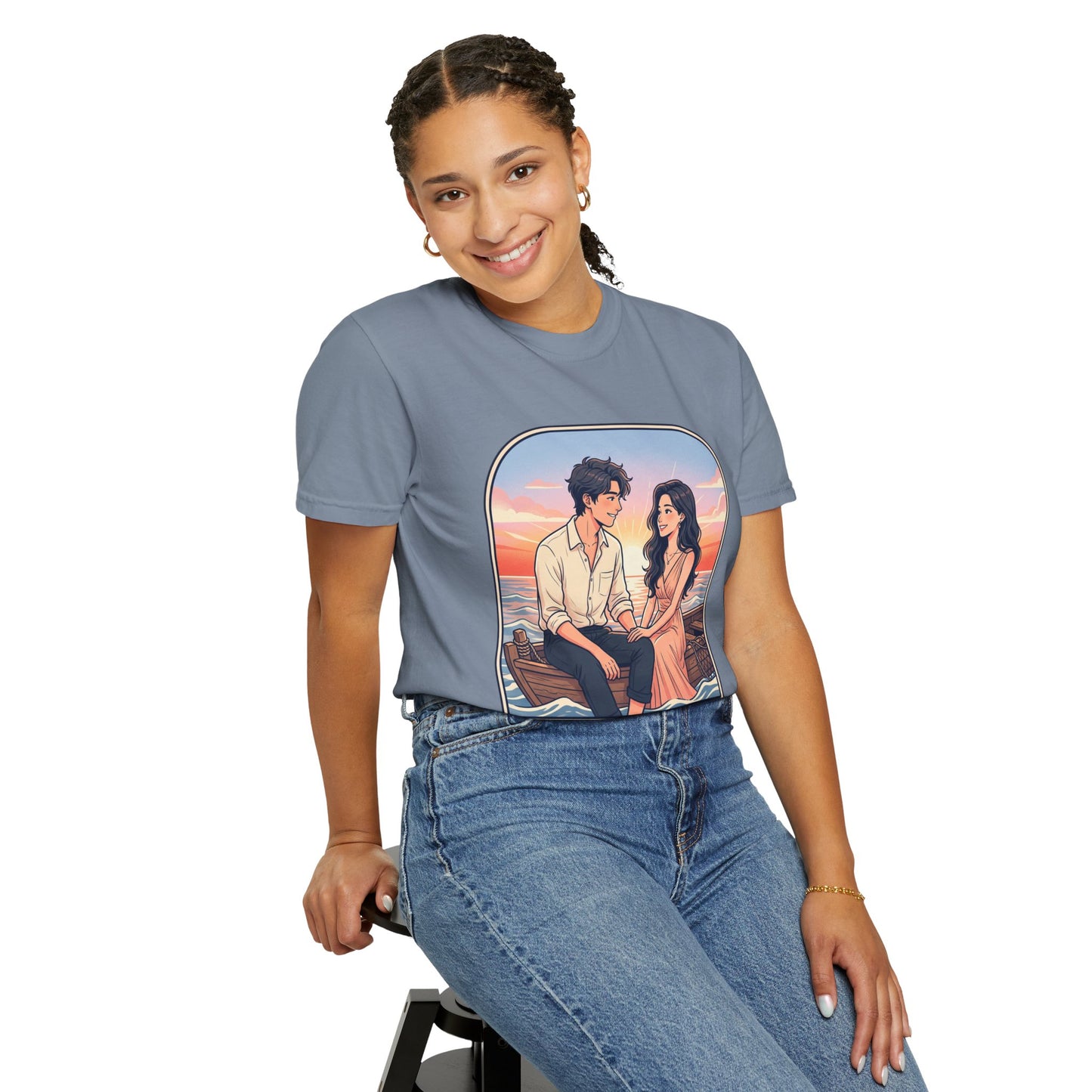 Sunrise & Sea Romantic Beach T-Shirt