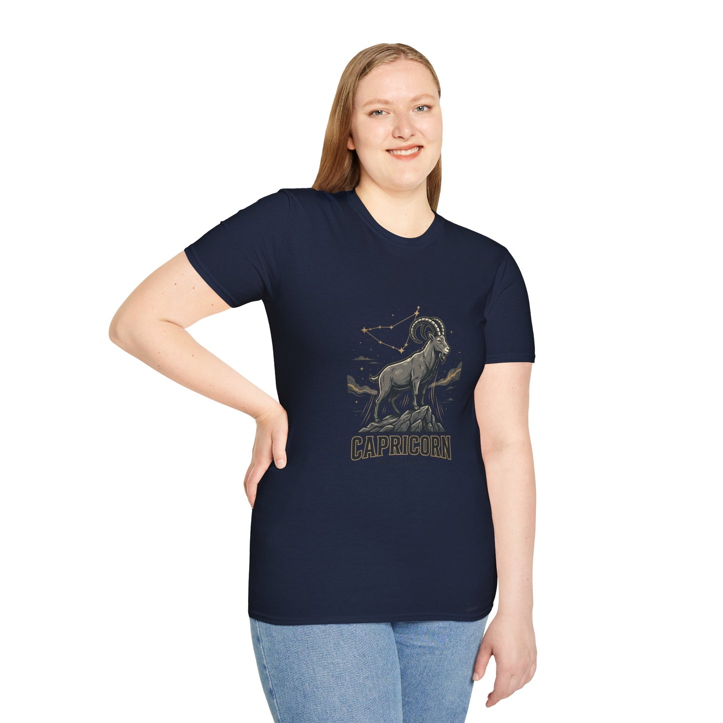 Capricorn 'No Limits' Zodiac T-Shirt — Goat Constellation Astrology Tee