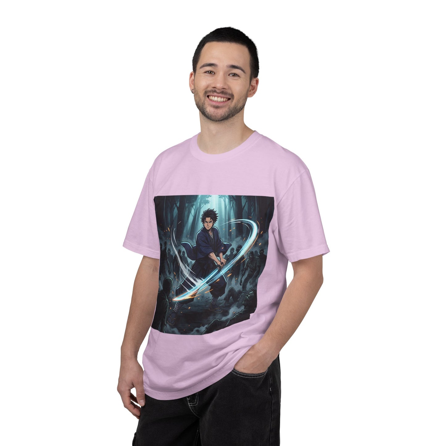 Mage Battlemage T‑Shirt — Fantasy Wizard Magic Sword Illustration Tee