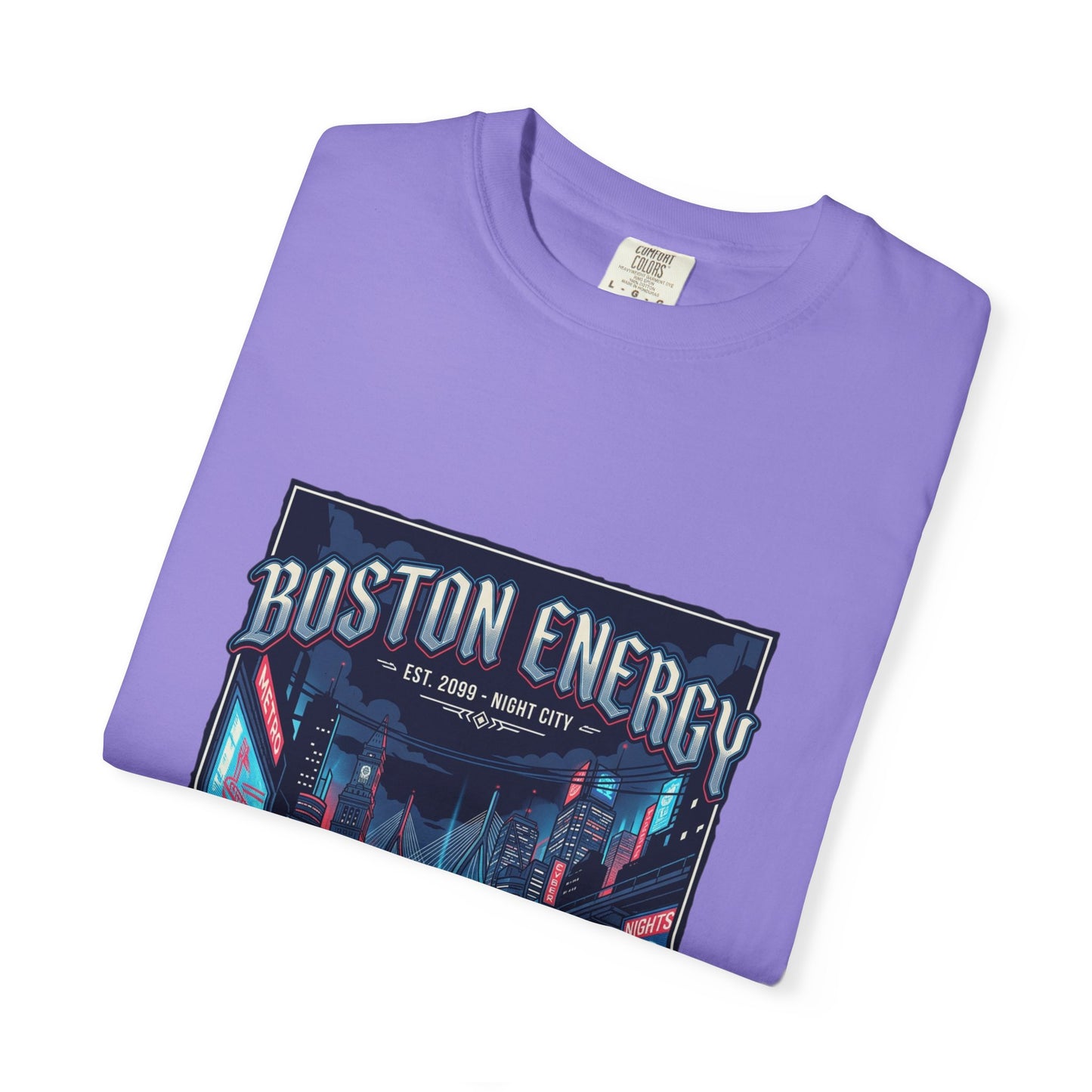 Boston Energy Graphic T-Shirt — Neon City Streetwear