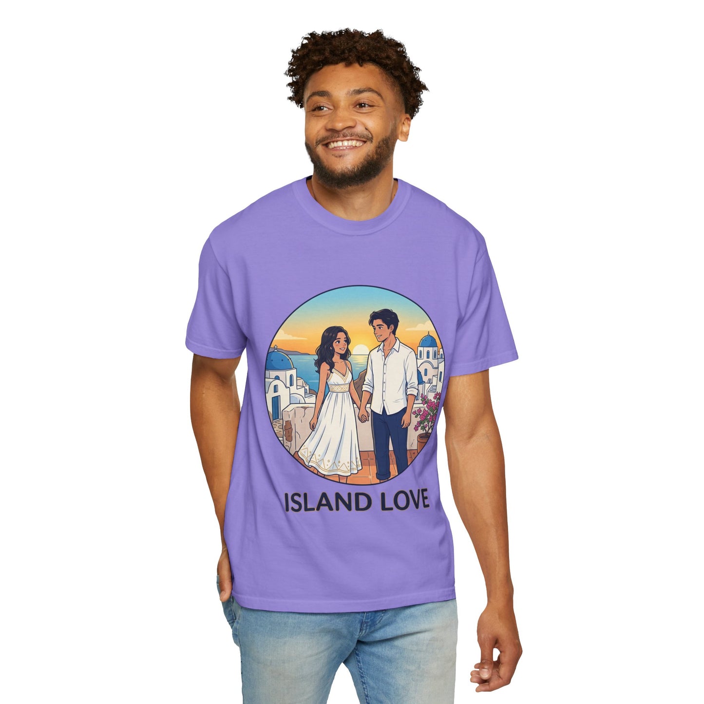 Island Love T-Shirt — Romantic Couples Vacation Tee