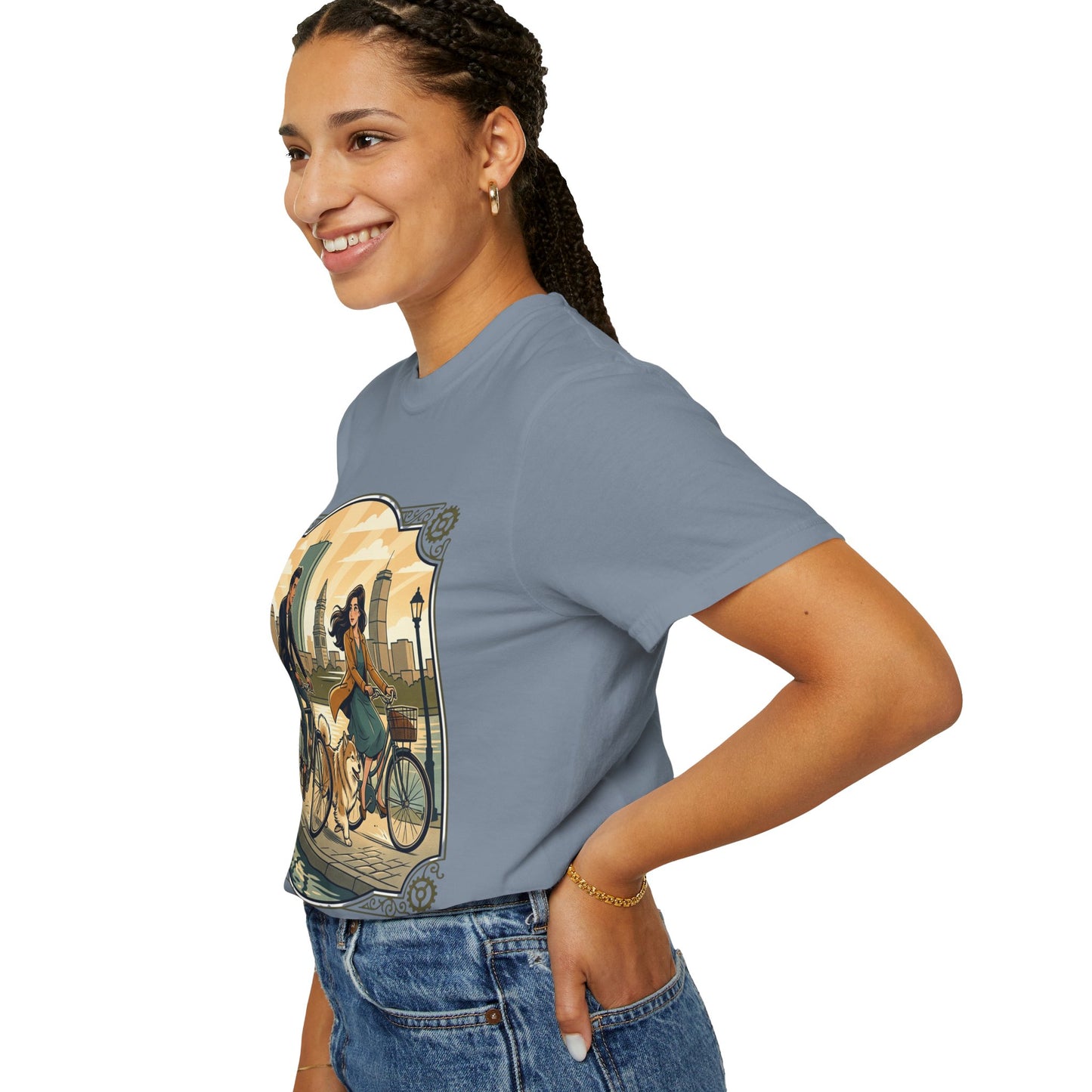 We Ride Together Bicycle Couple T-Shirt
