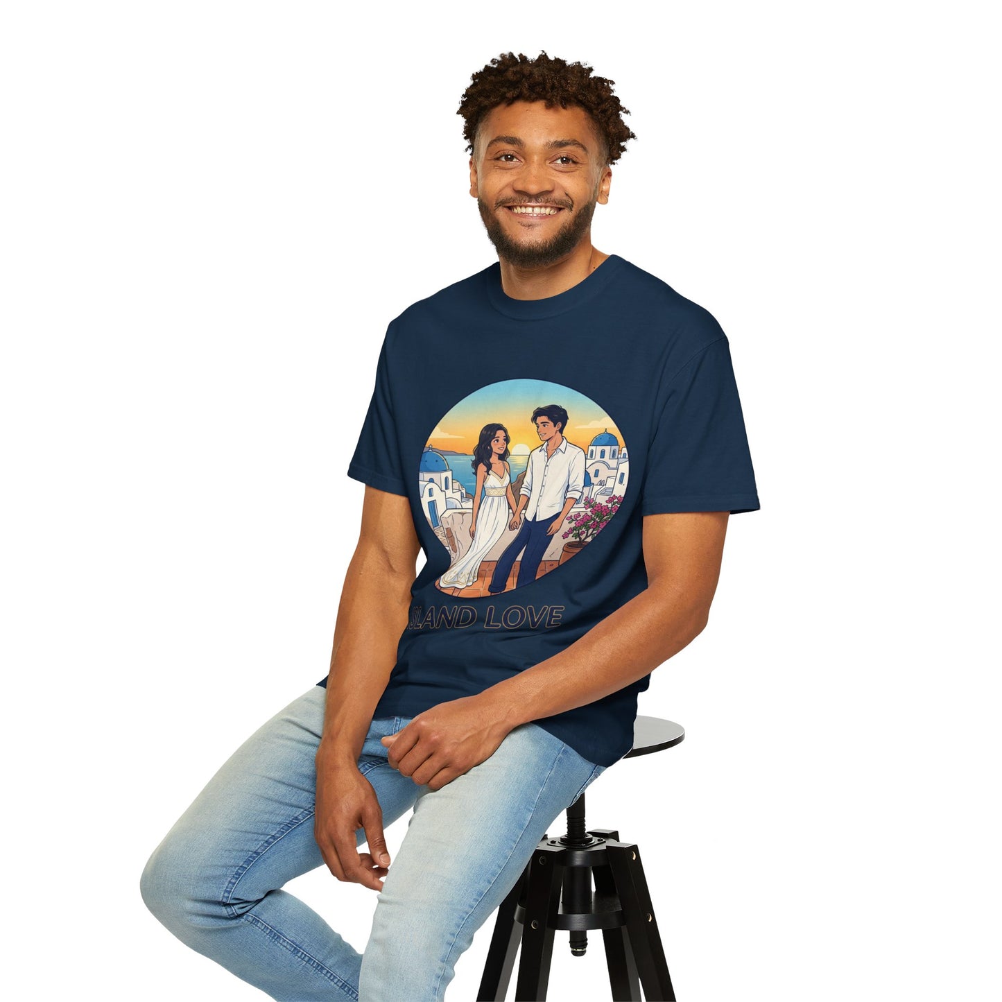 Island Love T-Shirt — Romantic Couples Vacation Tee