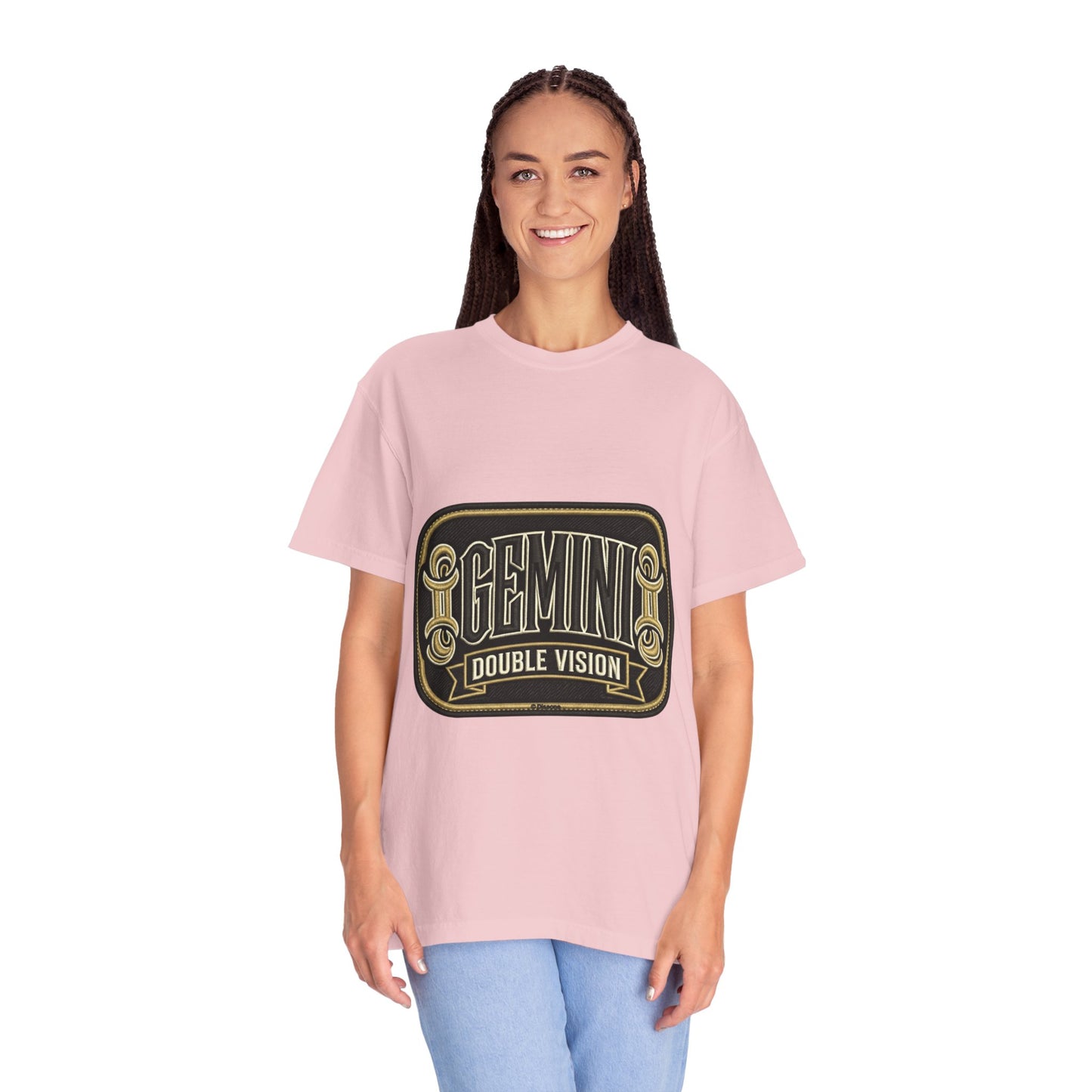Gemini Double Vision T-Shirt — Zodiac Twin Graphic Tee