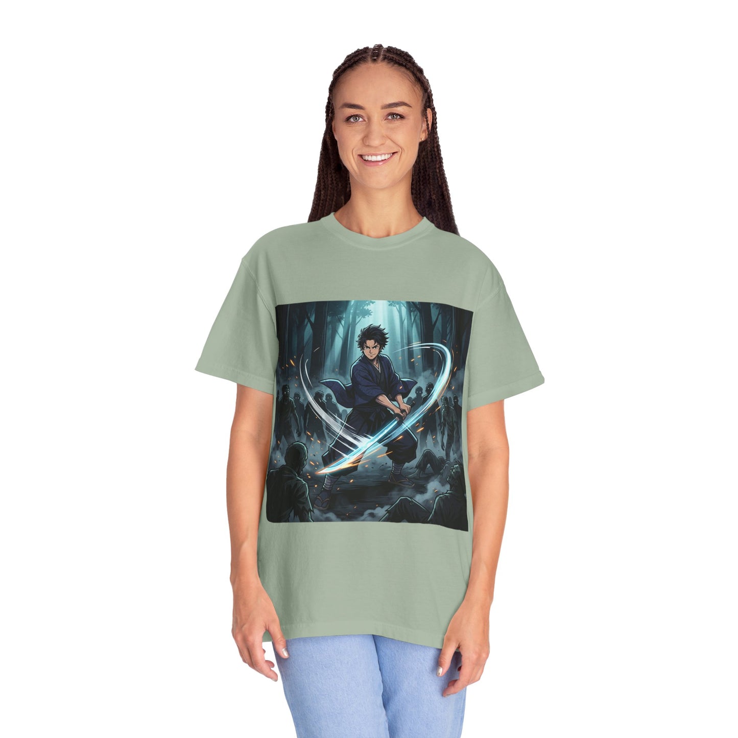 Mage Battlemage T‑Shirt — Fantasy Wizard Magic Sword Illustration Tee