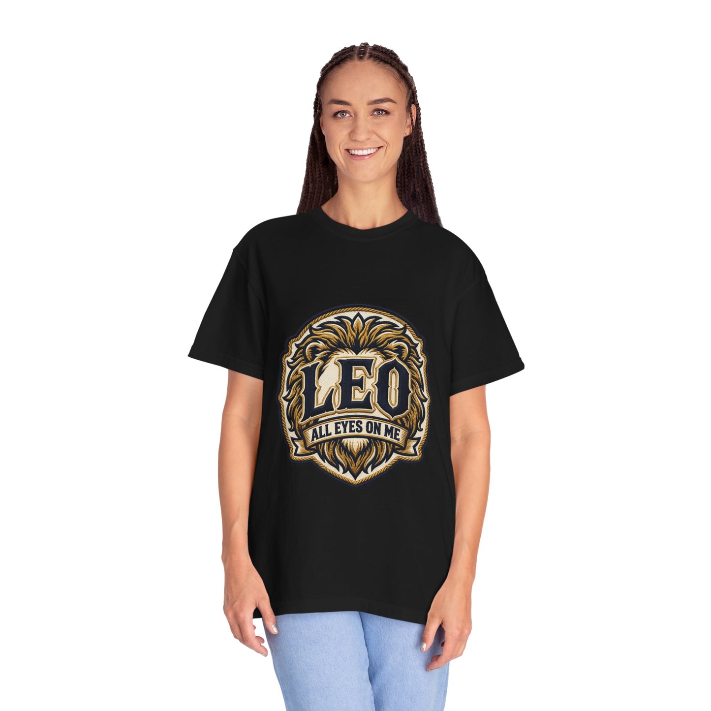 Leo 'All Eyes On Me' Zodiac T-Shirt — Bold Lion Astrology Tee